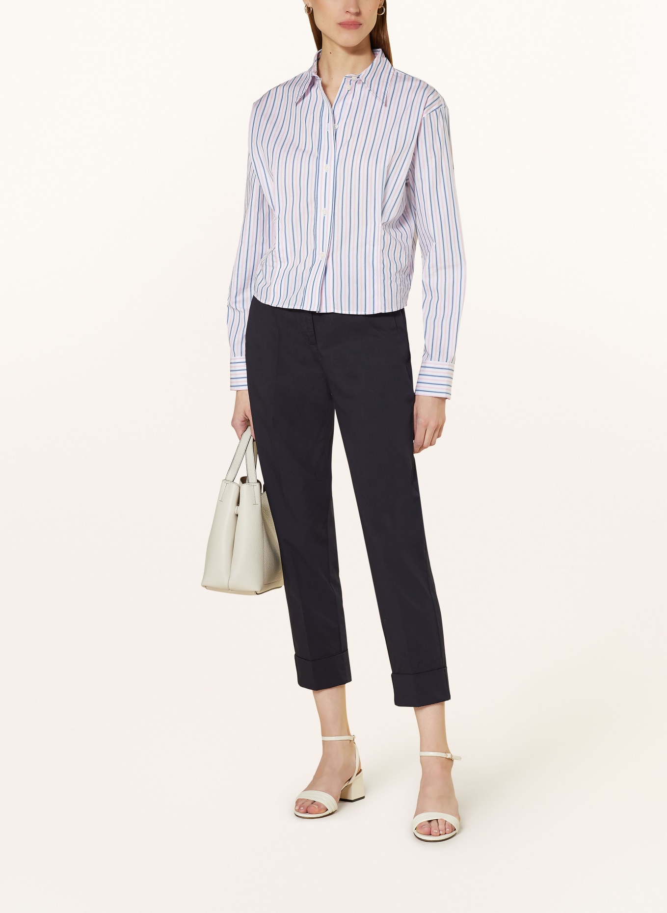 CAMBIO 7/8 Chinos KRYSTAL: DARK BLUE