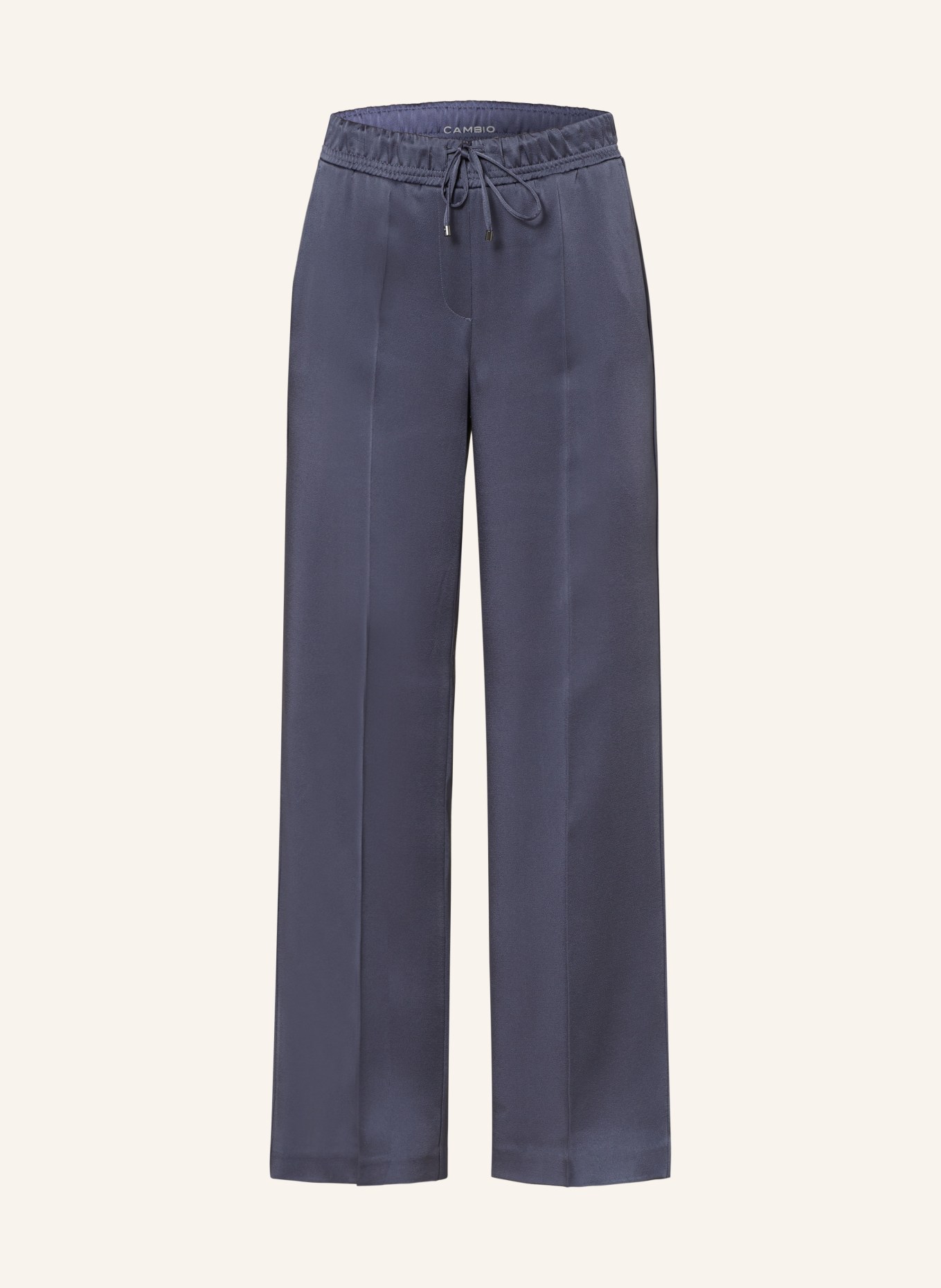 CAMBIO Wide leg trousers AVRIL, Color: BLUE (Image 1)