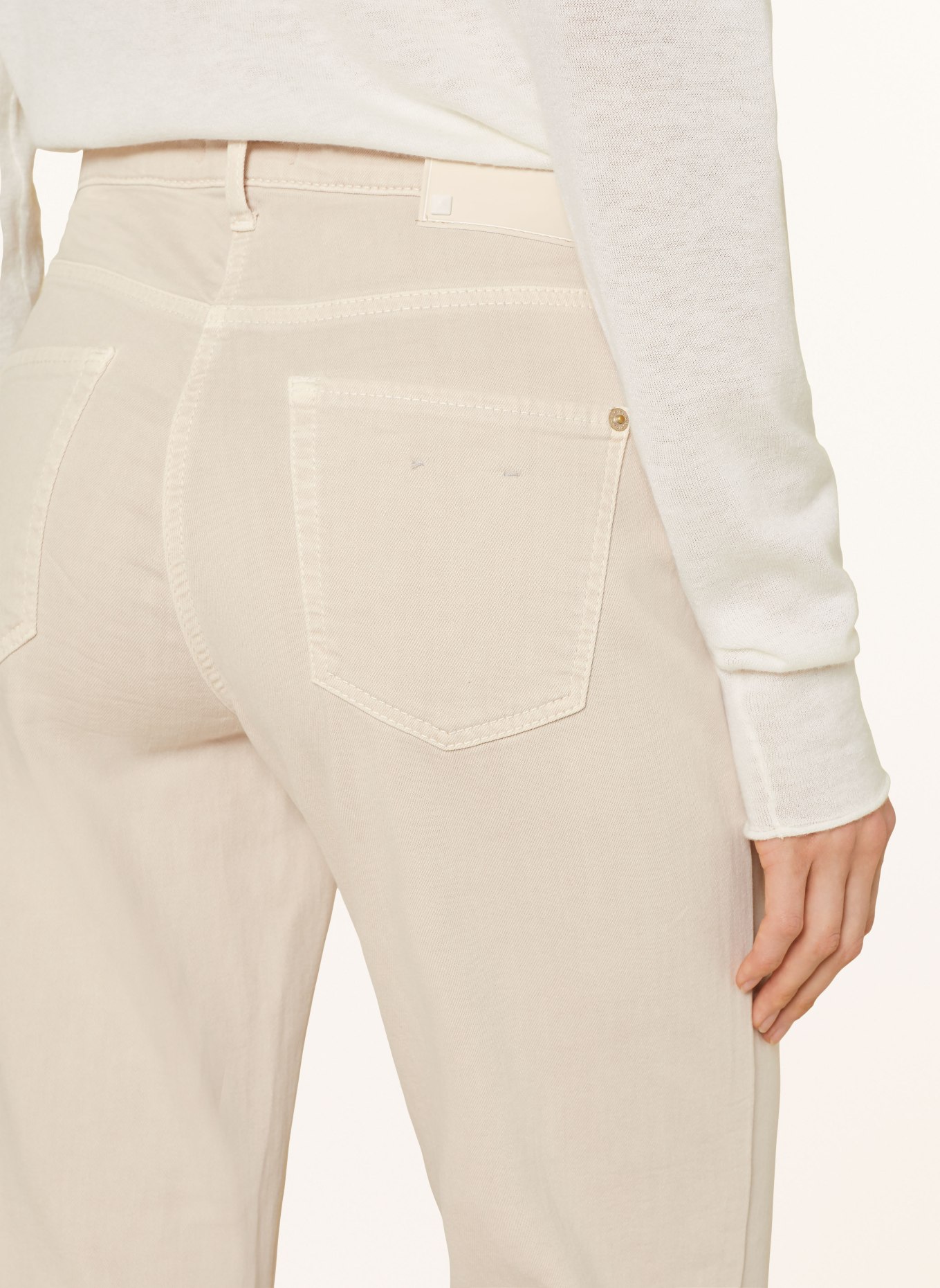 CAMBIO Jeans-Culotte FRANCESCA, Farbe: BEIGE (Bild 5)