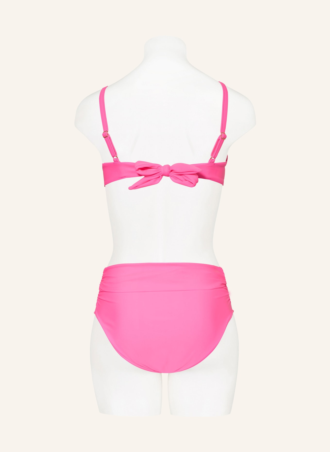 SPORTALM Underwired bikini top, Color: NEON PINK (Image 3)