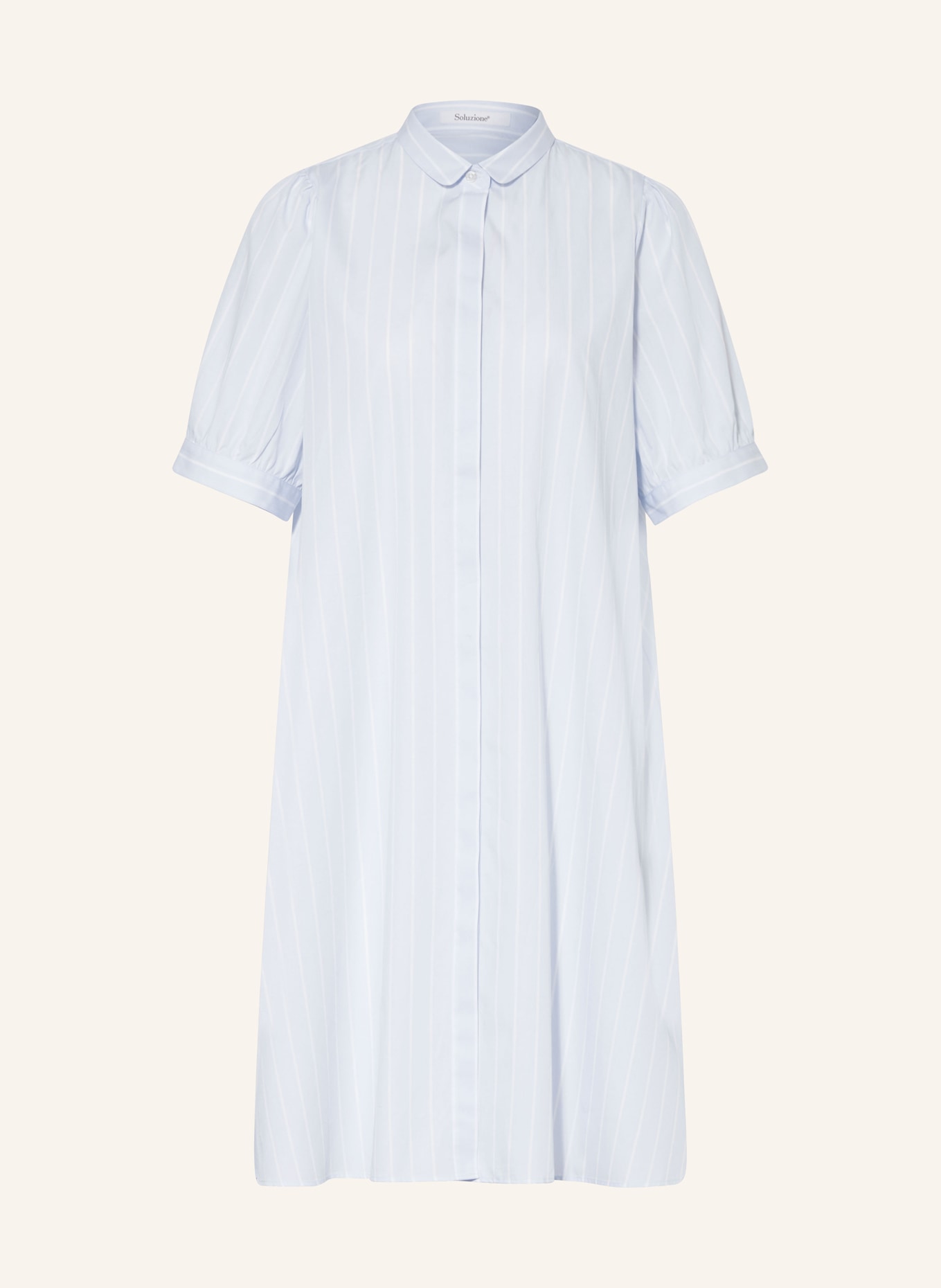 Soluzione Košilové šaty, Barva: TMAVĚ MODRÁ/ BÍLÁ (Obrázek 1)