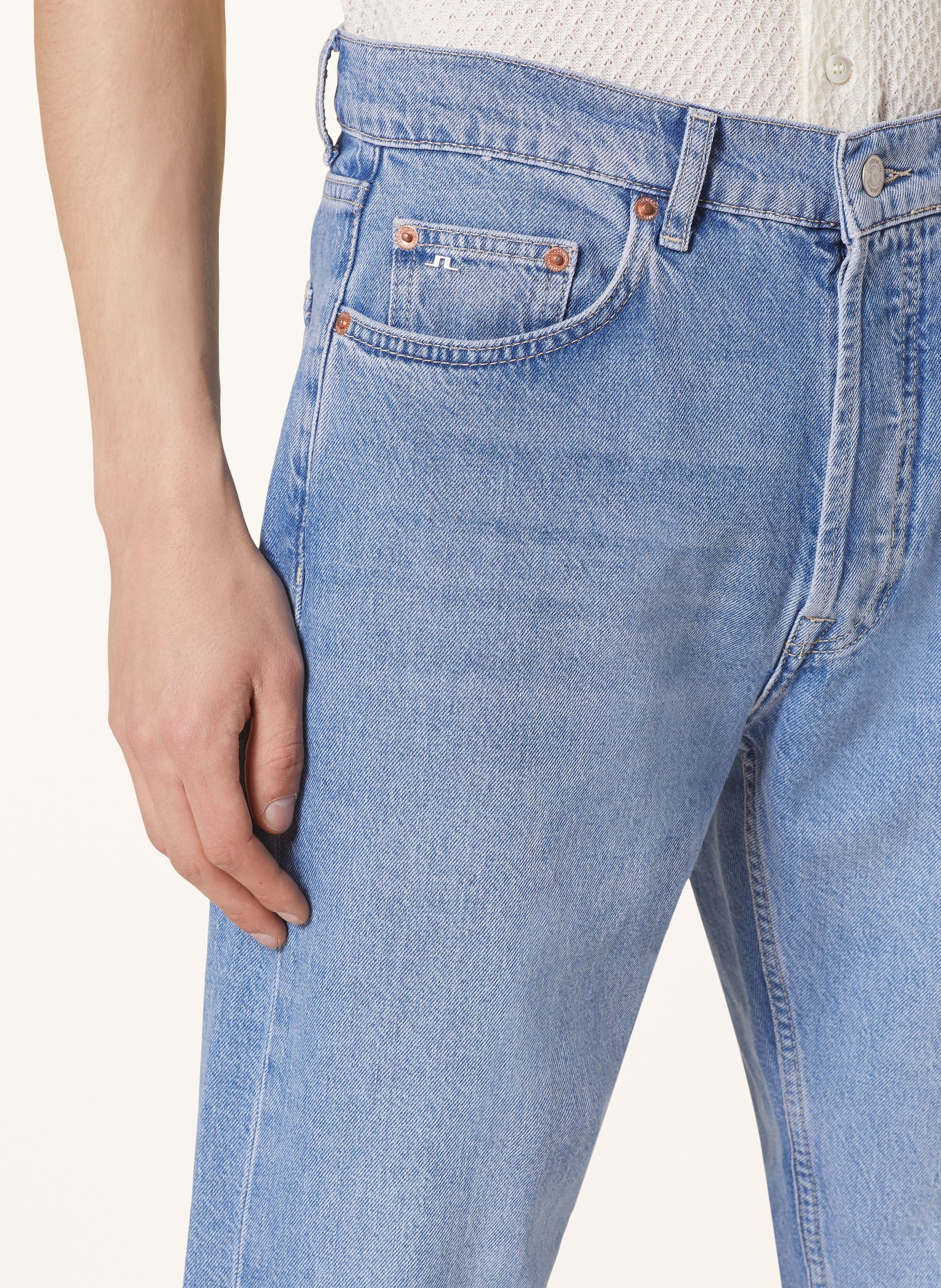 J.LINDEBERG Jeans Regular Fit, Farbe: 6428 Light Blue (Bild 5)