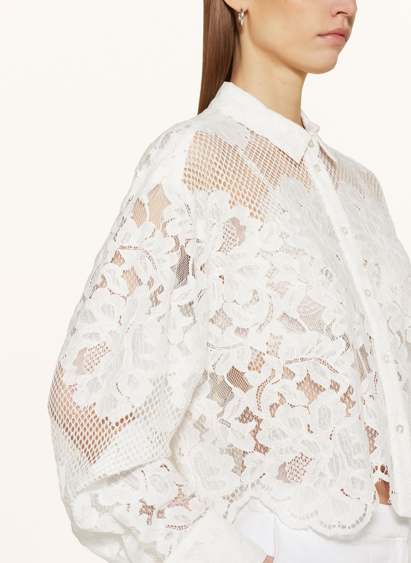 Herskind Shirt blouse JETTA in broderie anglaise, Color: WHITE (Image 4)