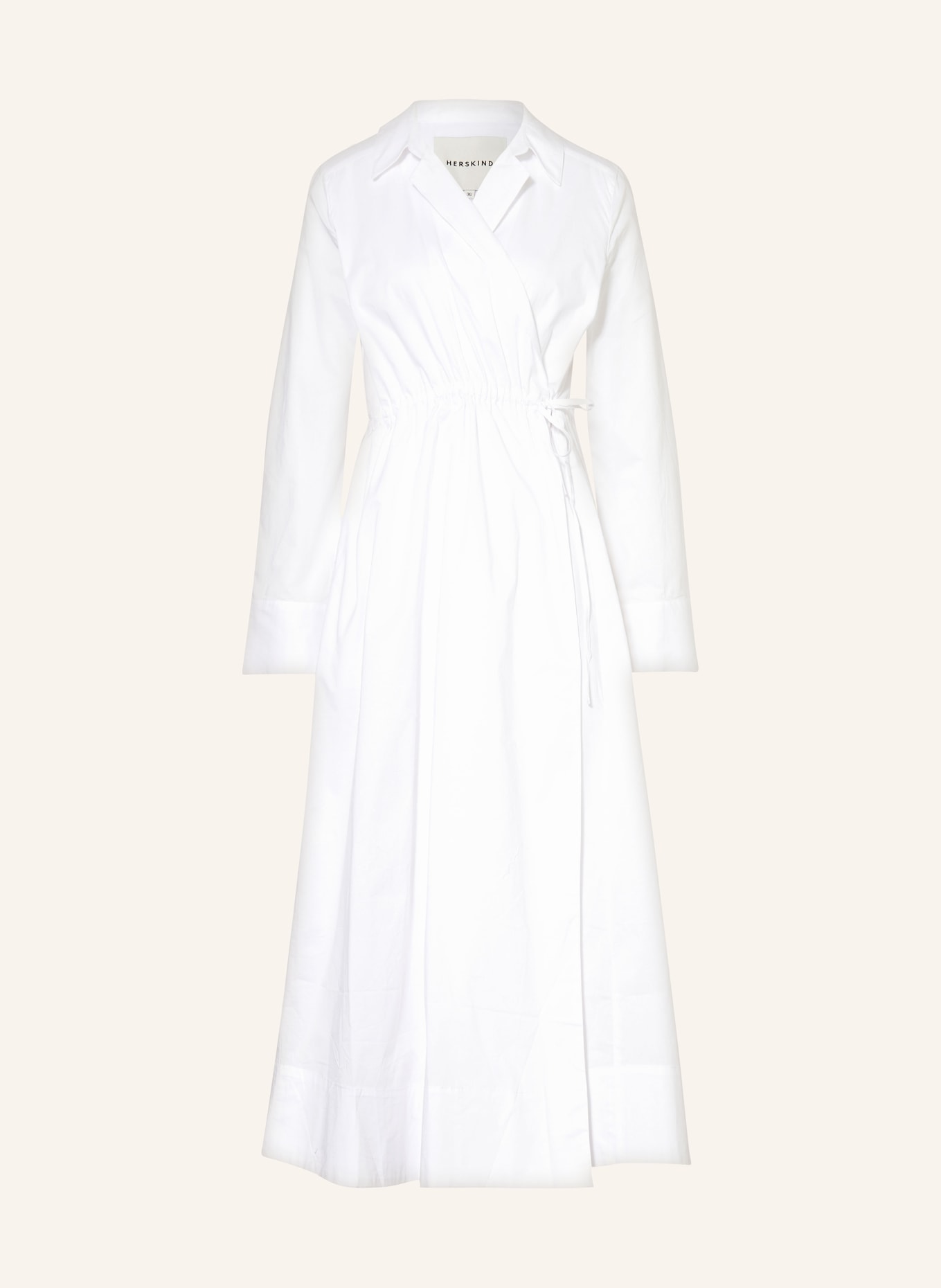 Herskind Wrap dress GIGI, Color: WHITE (Image 1)