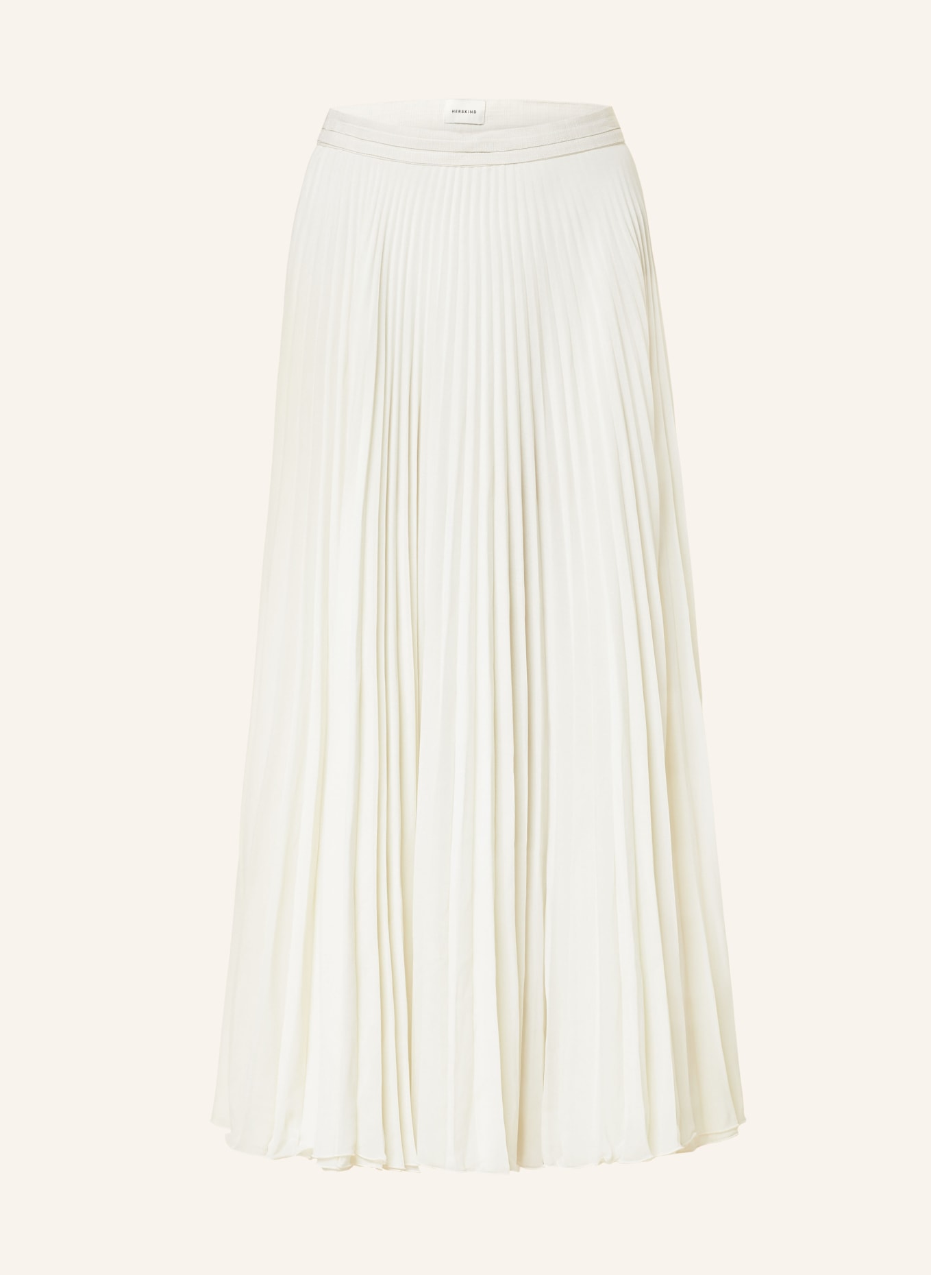 Herskind Pleated skirt NESSA, Color: WHITE (Image 1)