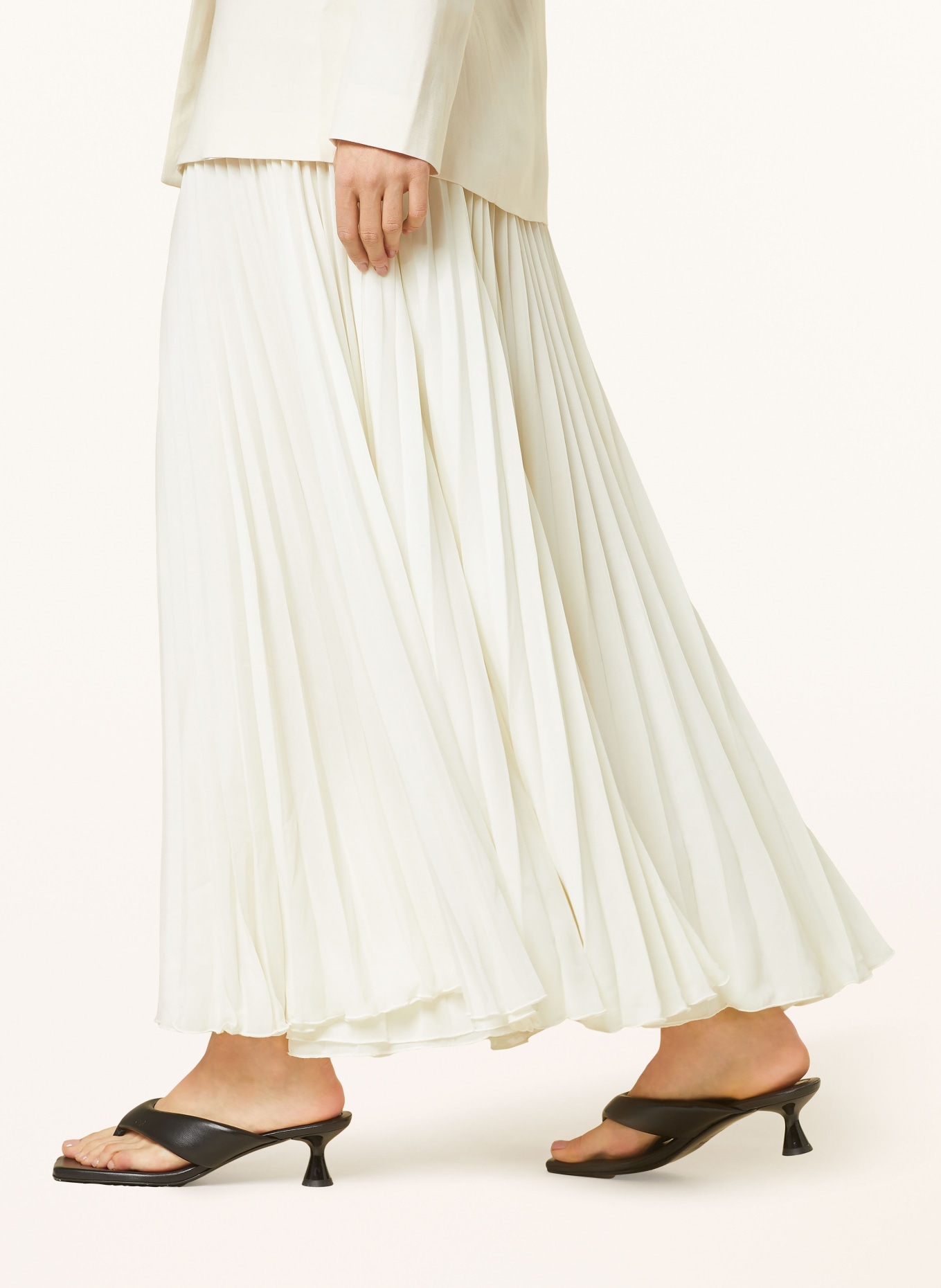 Herskind Pleated skirt NESSA, Color: WHITE (Image 4)