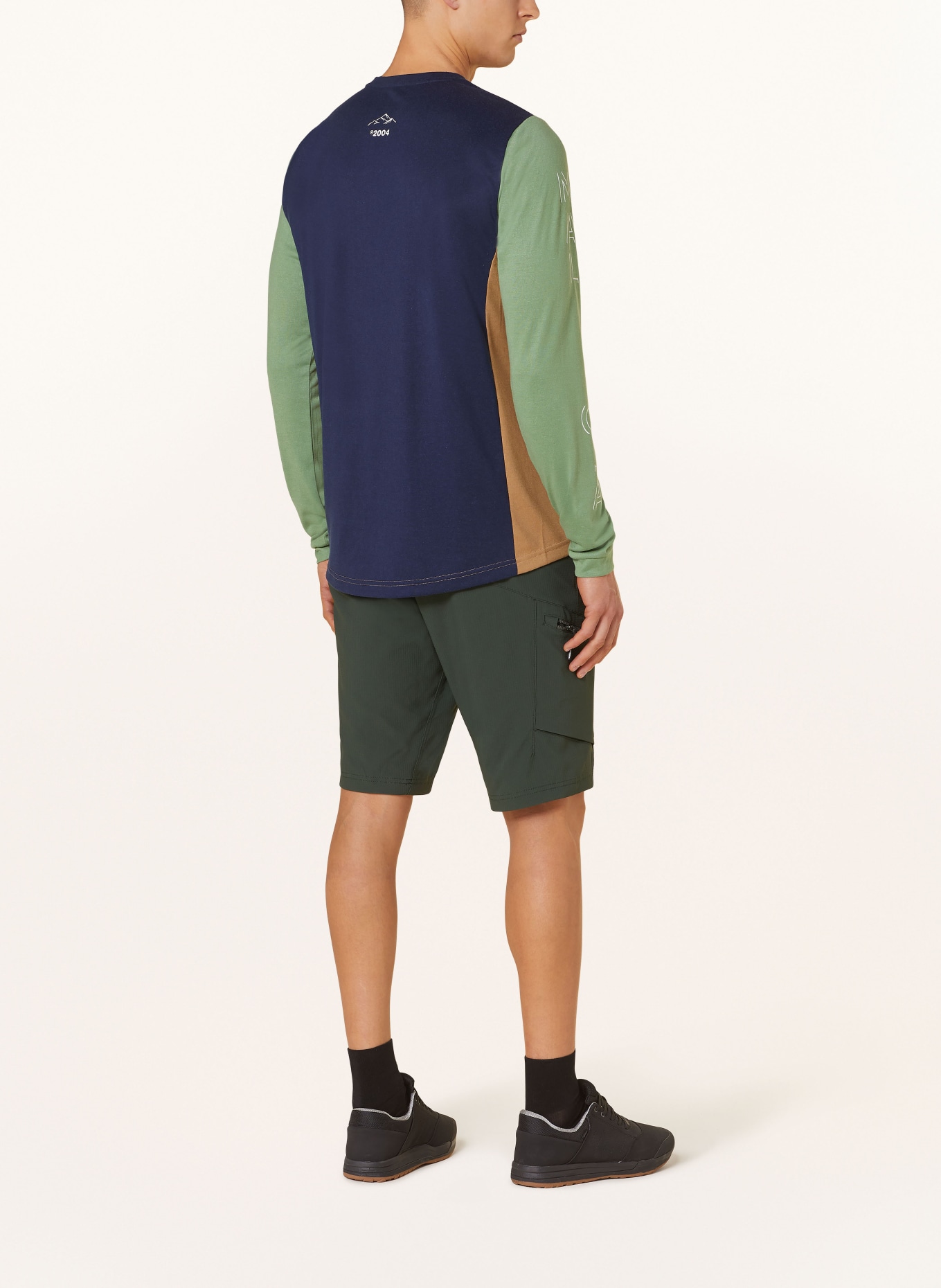 maloja Cycling shorts without padded insert GRUYERESM, Color: DARK GREEN (Image 3)