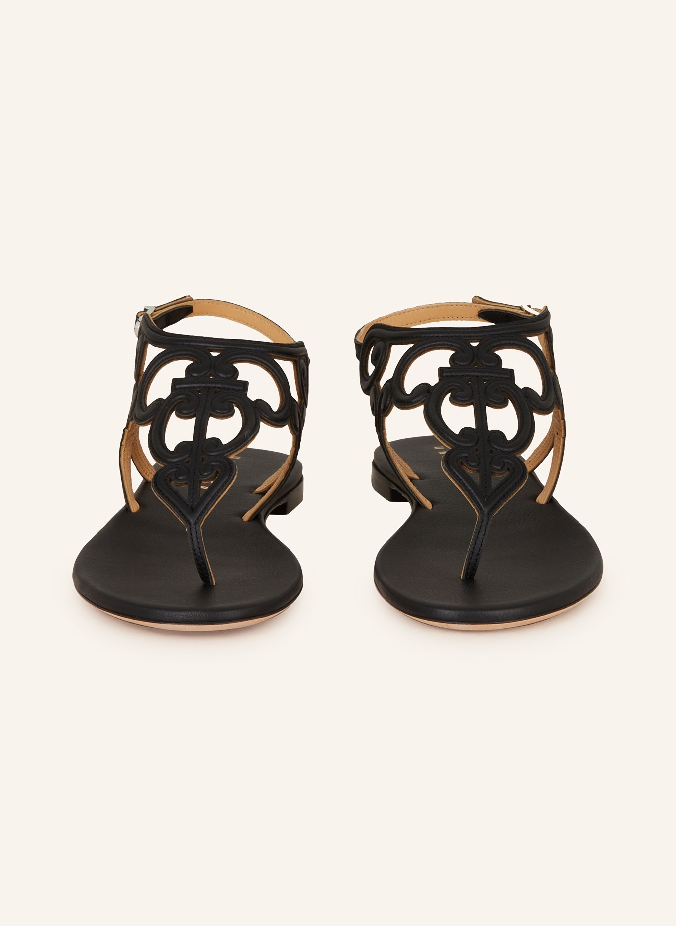 UNÜTZER Sandals: BLACK