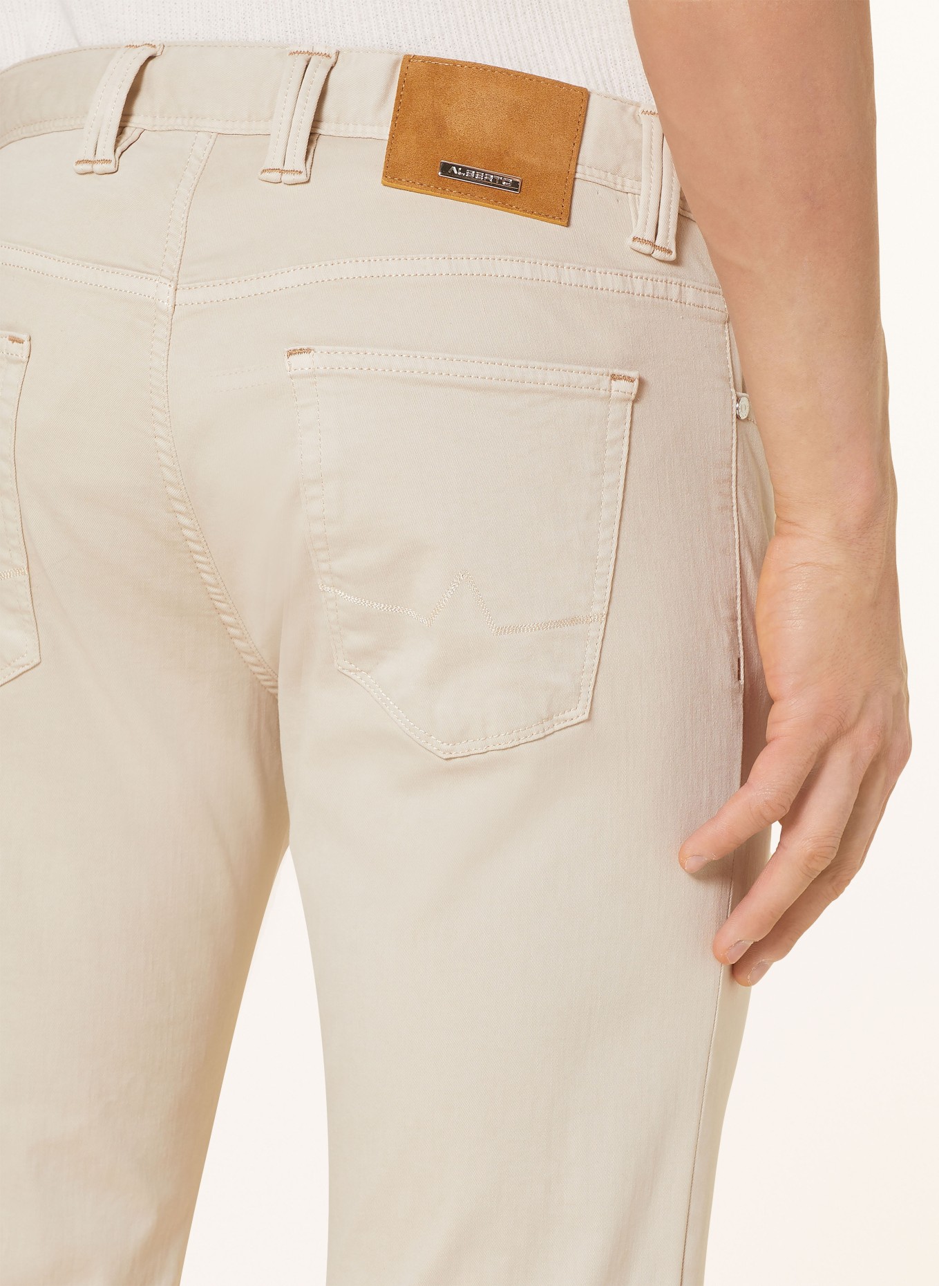 ALBERTO Jeans PIPE Regular Fit, Color: ECRU (Image 6)