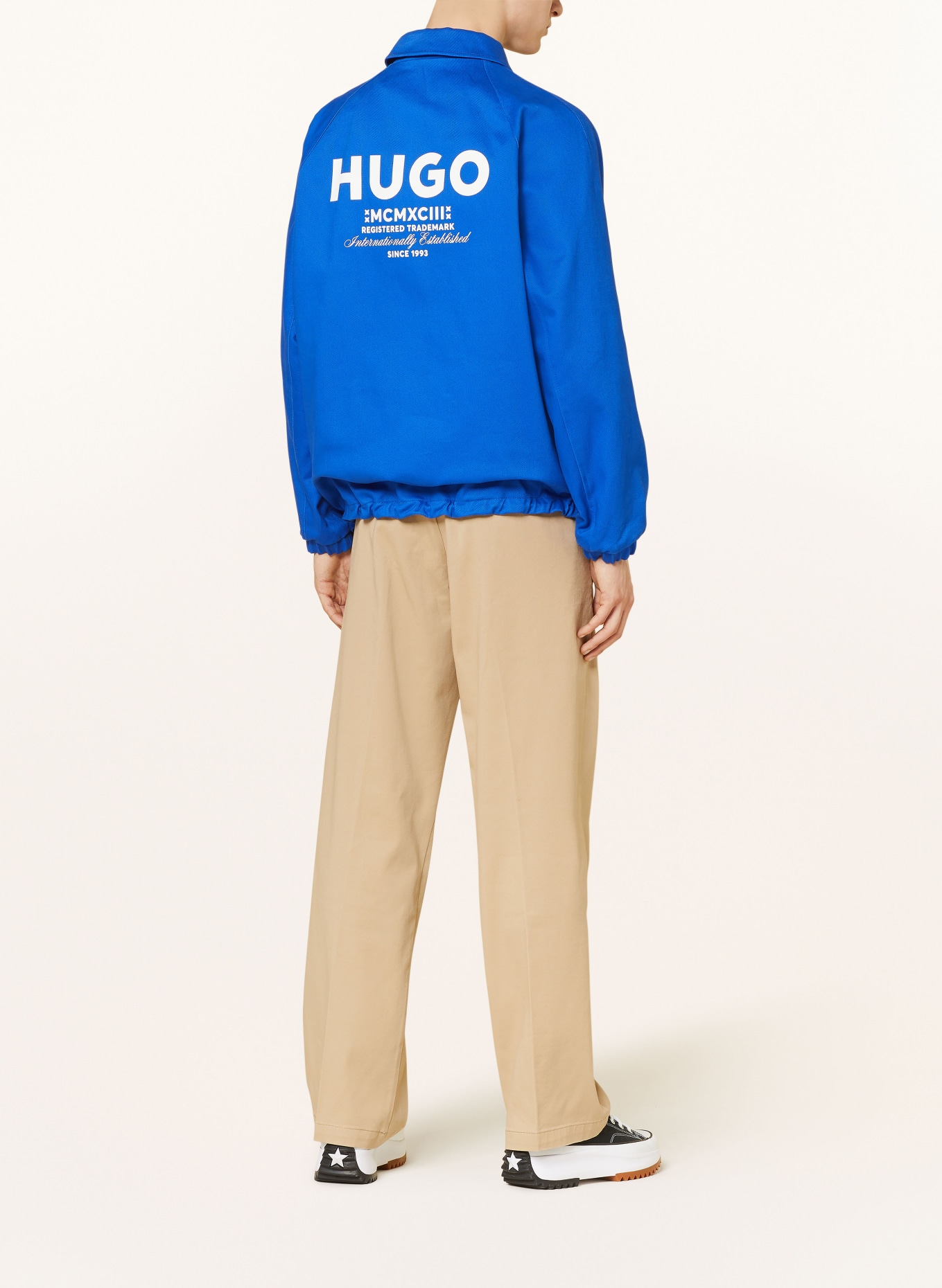 HUGO BLUE Chino kalhoty DINO Regular Fit, Barva: 269 MEDIUM BEIGE (Obrázek 3)