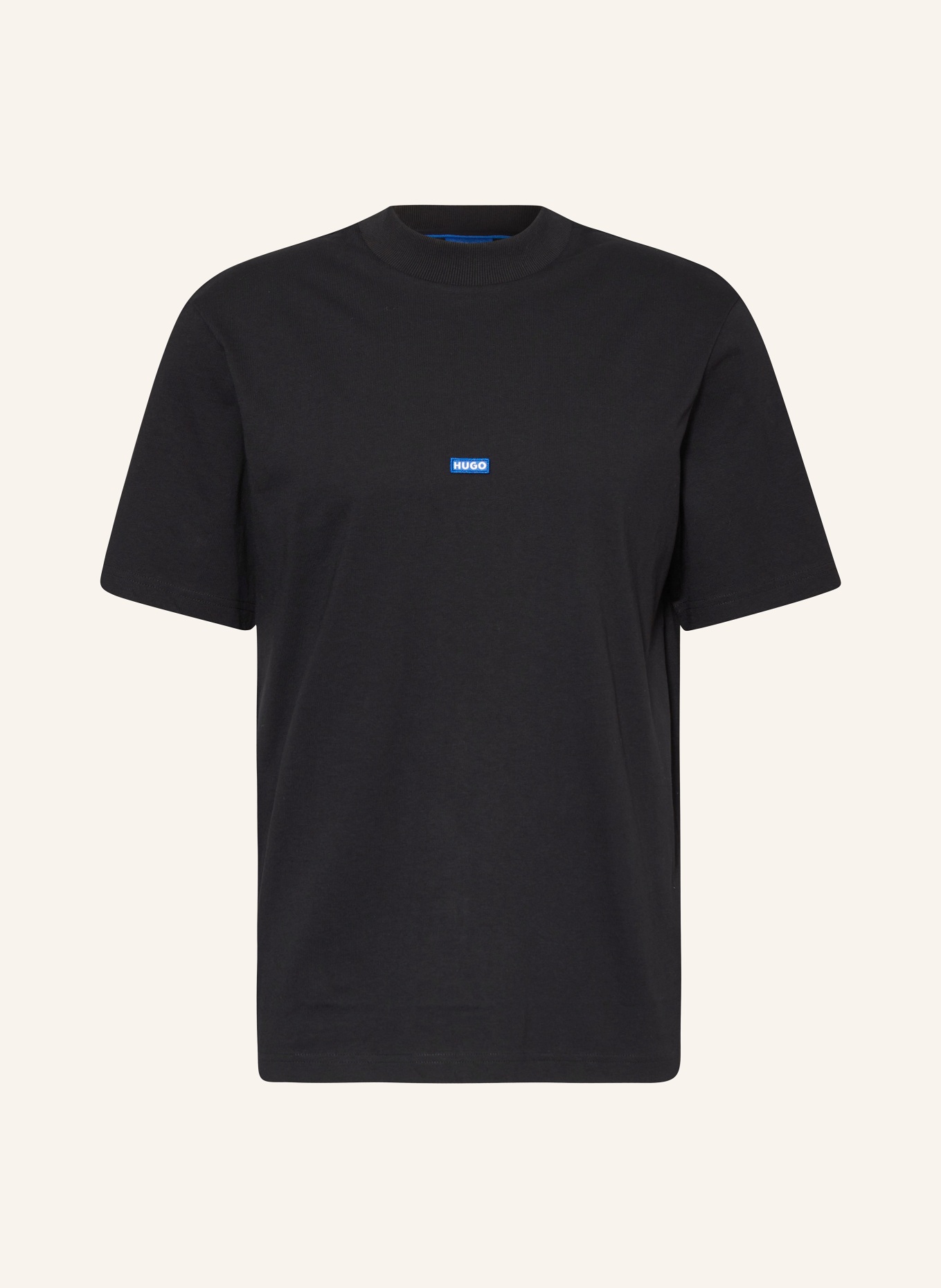 HUGO BLUE T-shirt NIEROS, Color: BLACK (Image 1)