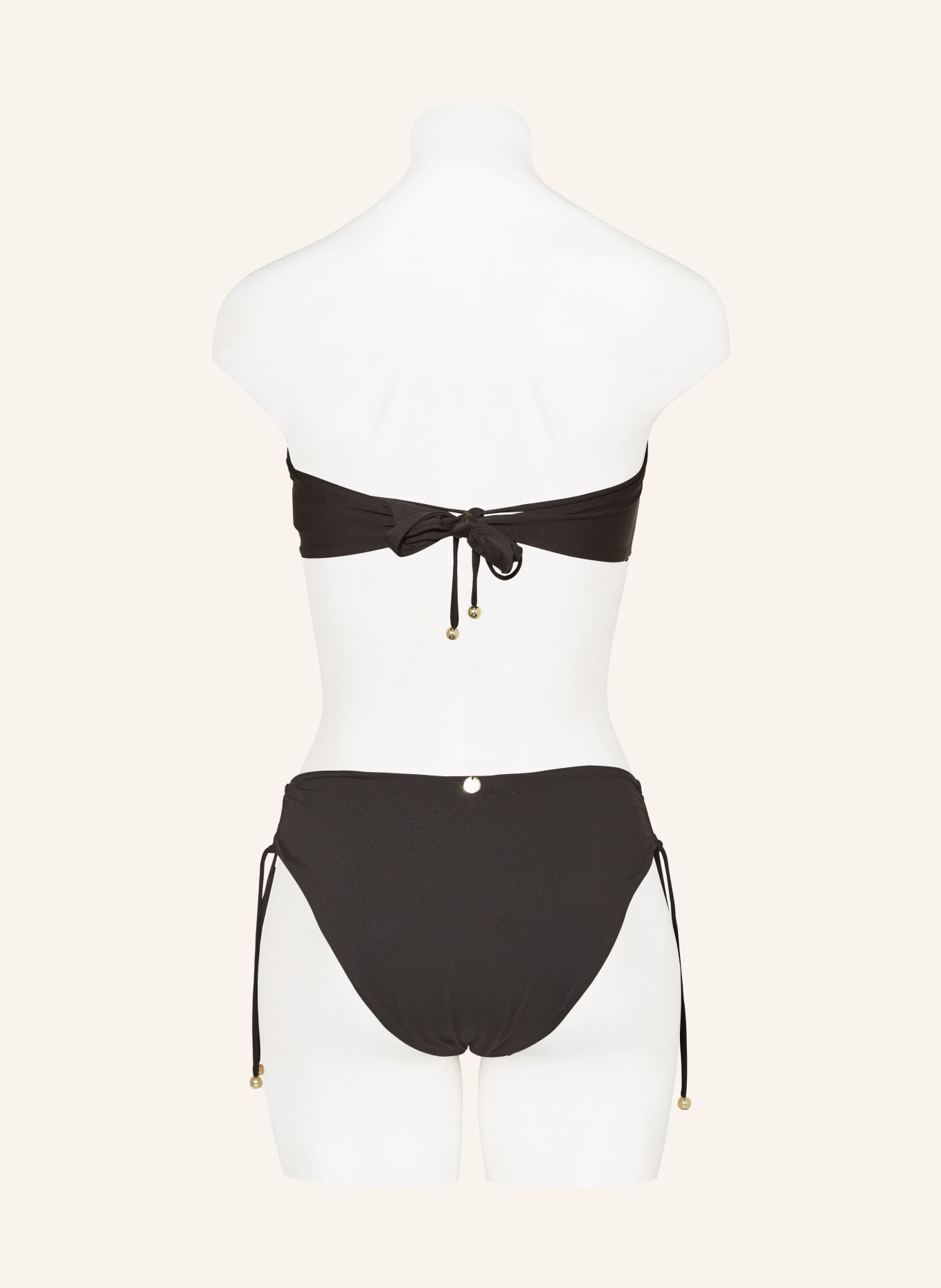 Max Mara BEACHWEAR Bralette bikini top ALIDA, Color: BLACK (Image 5)