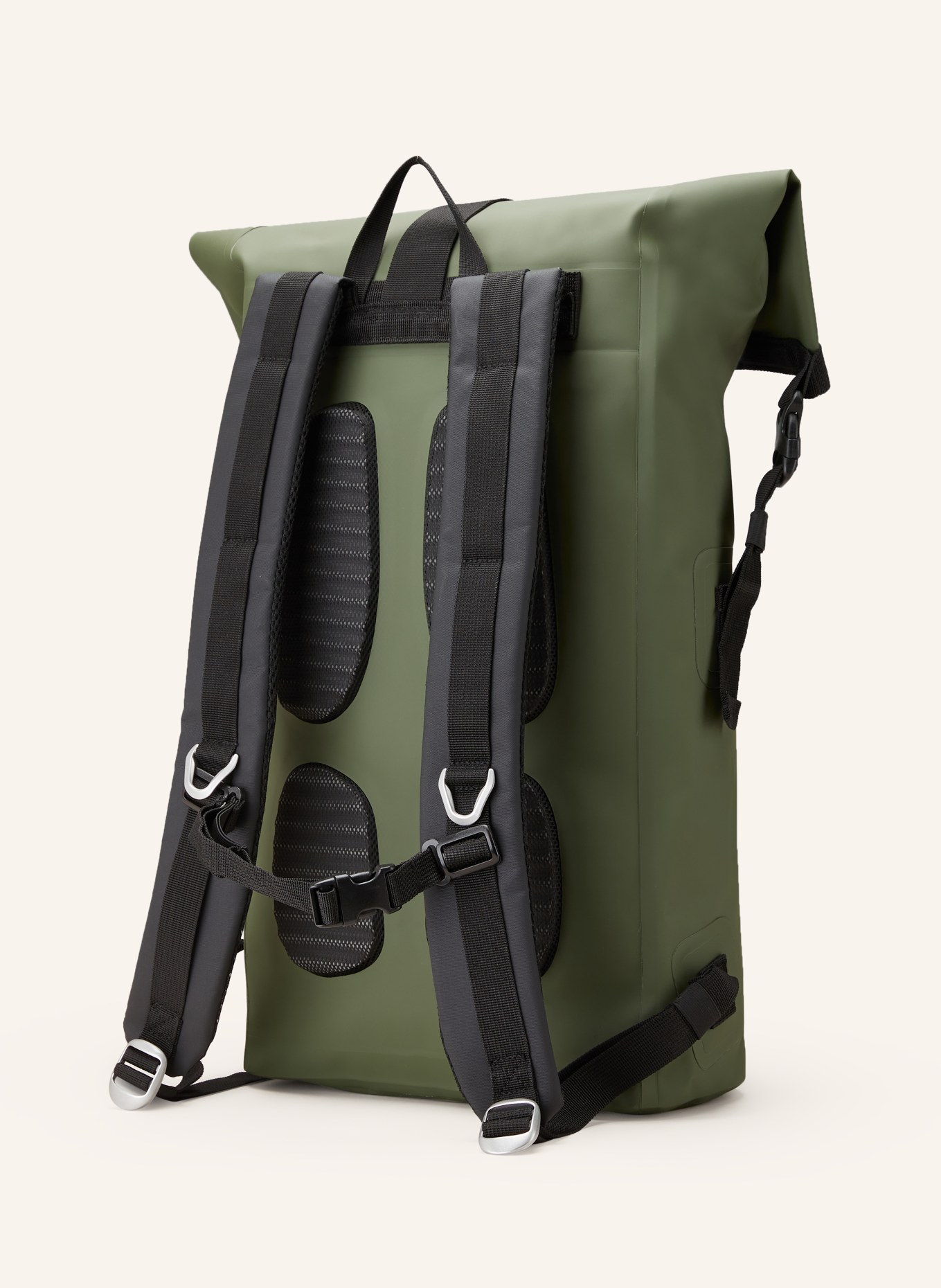 CAFÉ DU CYCLISTE Backpack 30 l with laptop compartment, Color: KHAKI/ GRAY (Image 2)