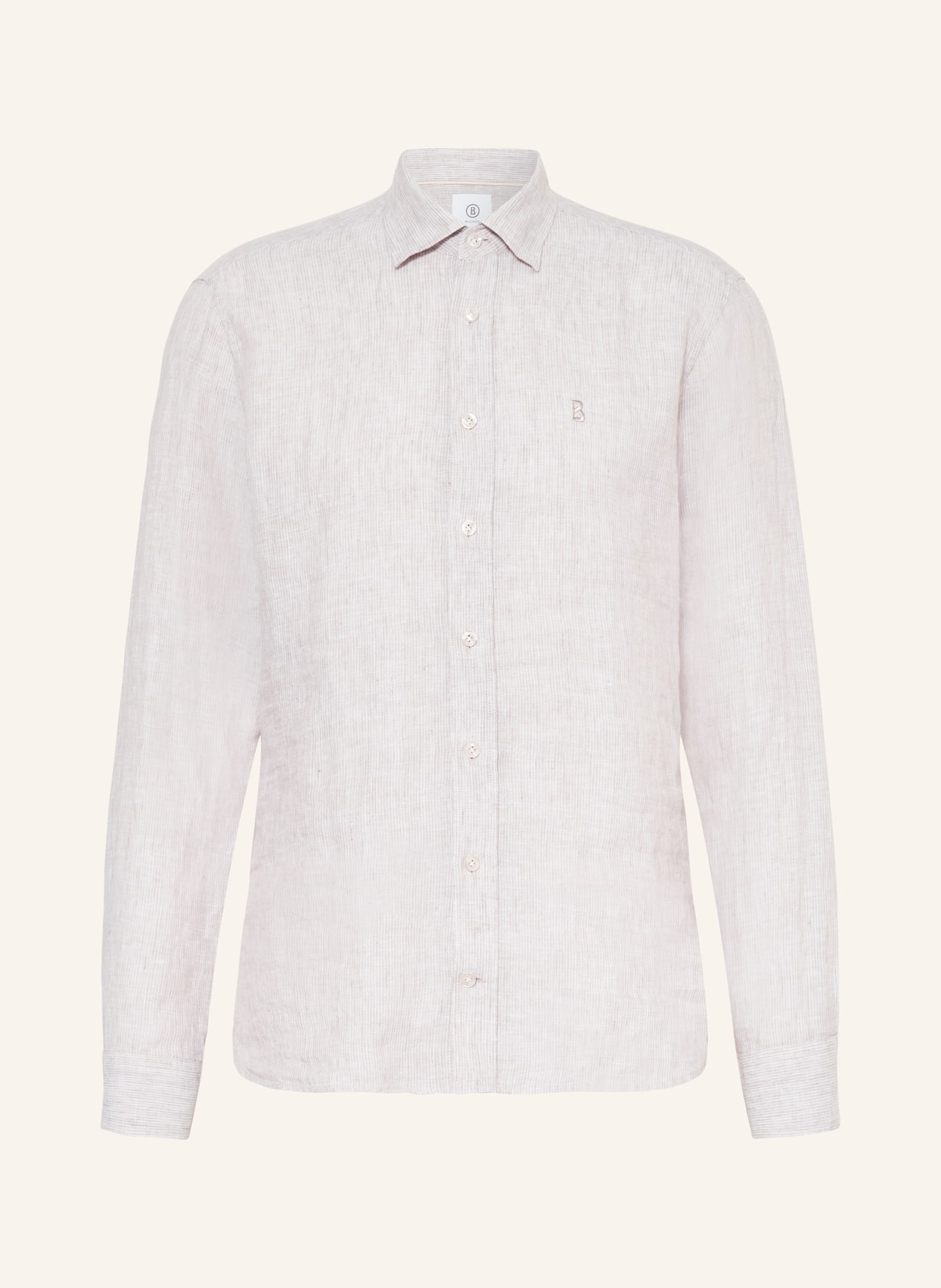 BOGNER Linen shirt TIMI regular fit, Color: 766 macchiato (Image 1)