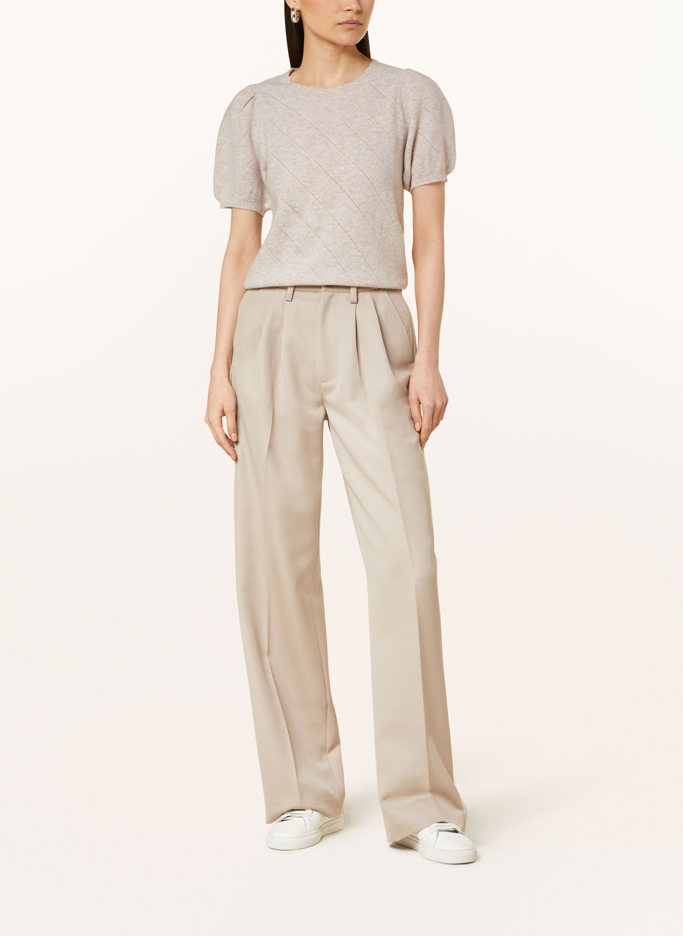 REPEAT Knit shirt in cashmere, Color: TAUPE (Image 2)