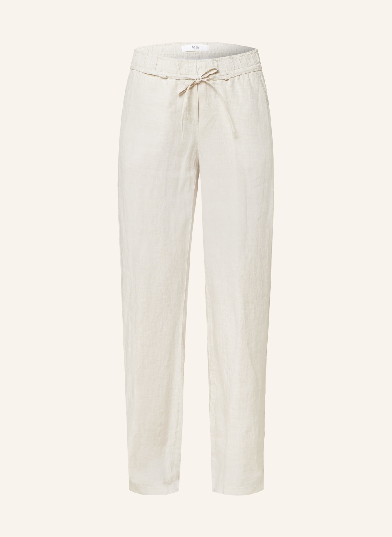 BRAX Linen trousers FARINA, Color: CREAM (Image 1)