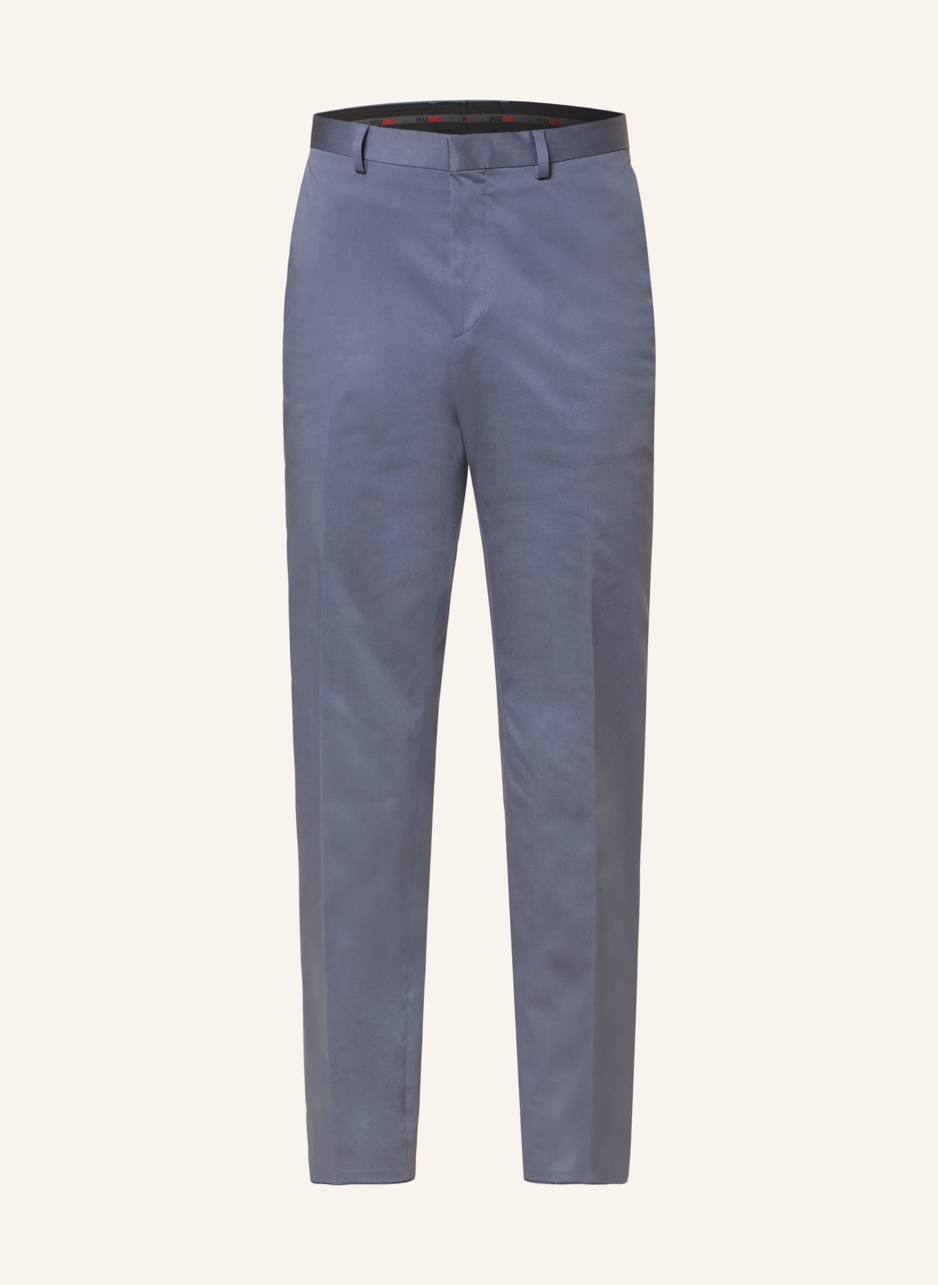HUGO Spodnie garniturowe HESTEN slim fit, Kolor: 423 MEDIUM BLUE (Obrazek 1)