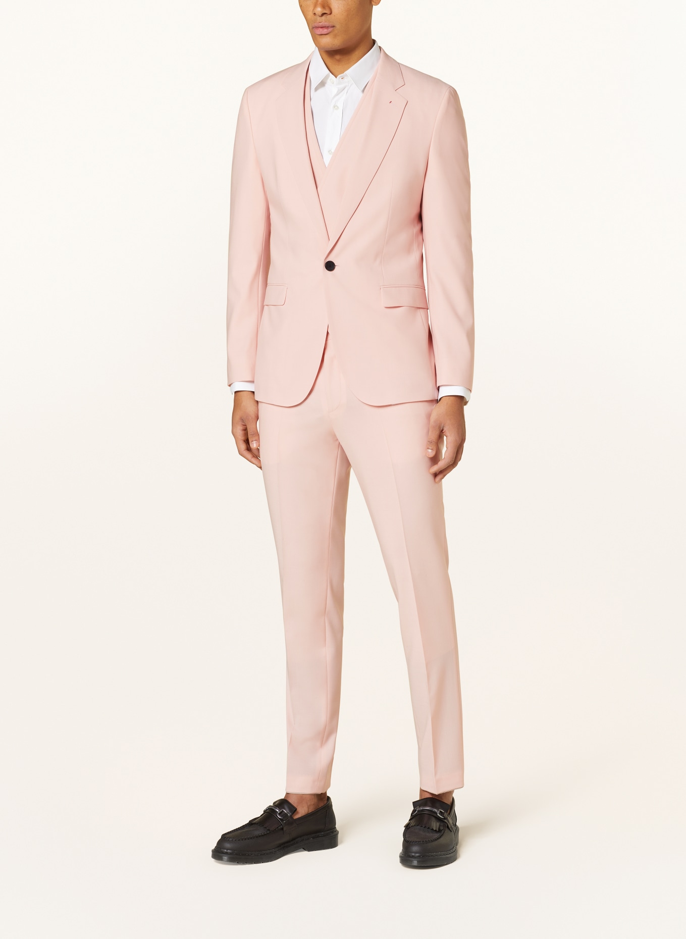 HUGO Anzug ARTI HESTEN Extra Slim Fit, Farbe: 681 Light/Pastel Pink (Bild 2)