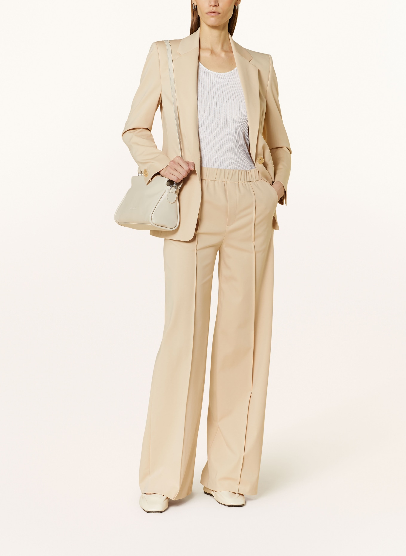 DRYKORN Wide leg trousers EARN, Color: LIGHT BROWN (Image 2)