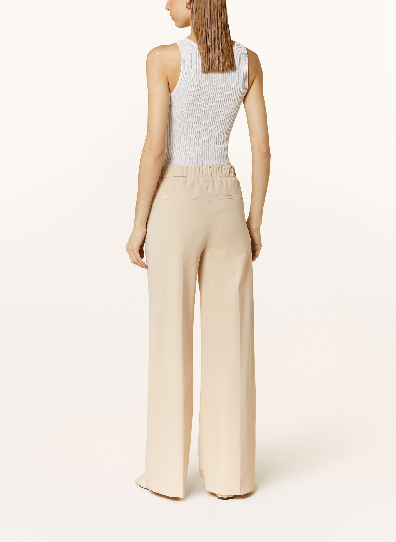DRYKORN Wide leg trousers EARN, Color: LIGHT BROWN (Image 3)