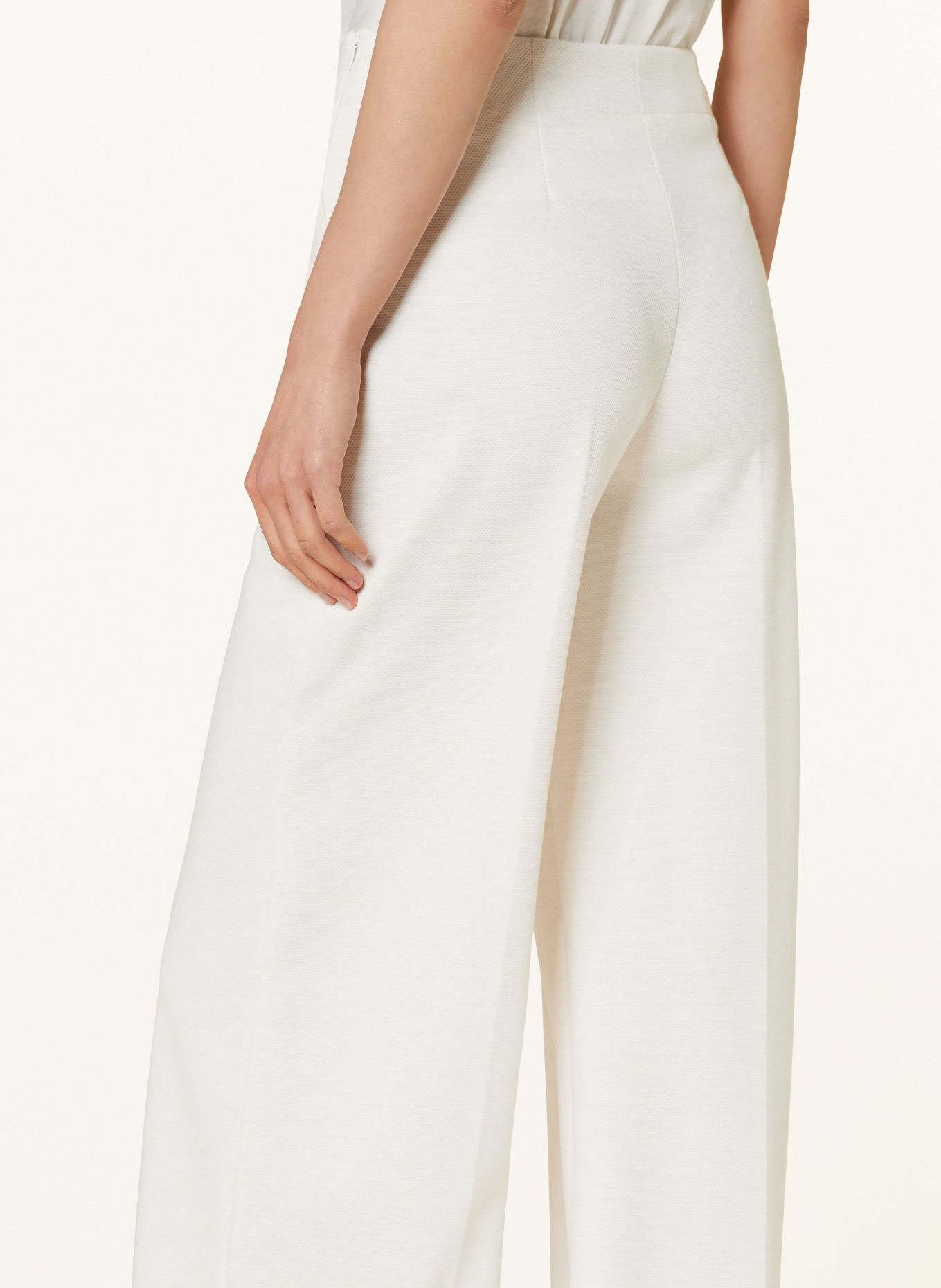 DRYKORN Wide leg trousers BEFORE, Color: ECRU (Image 5)