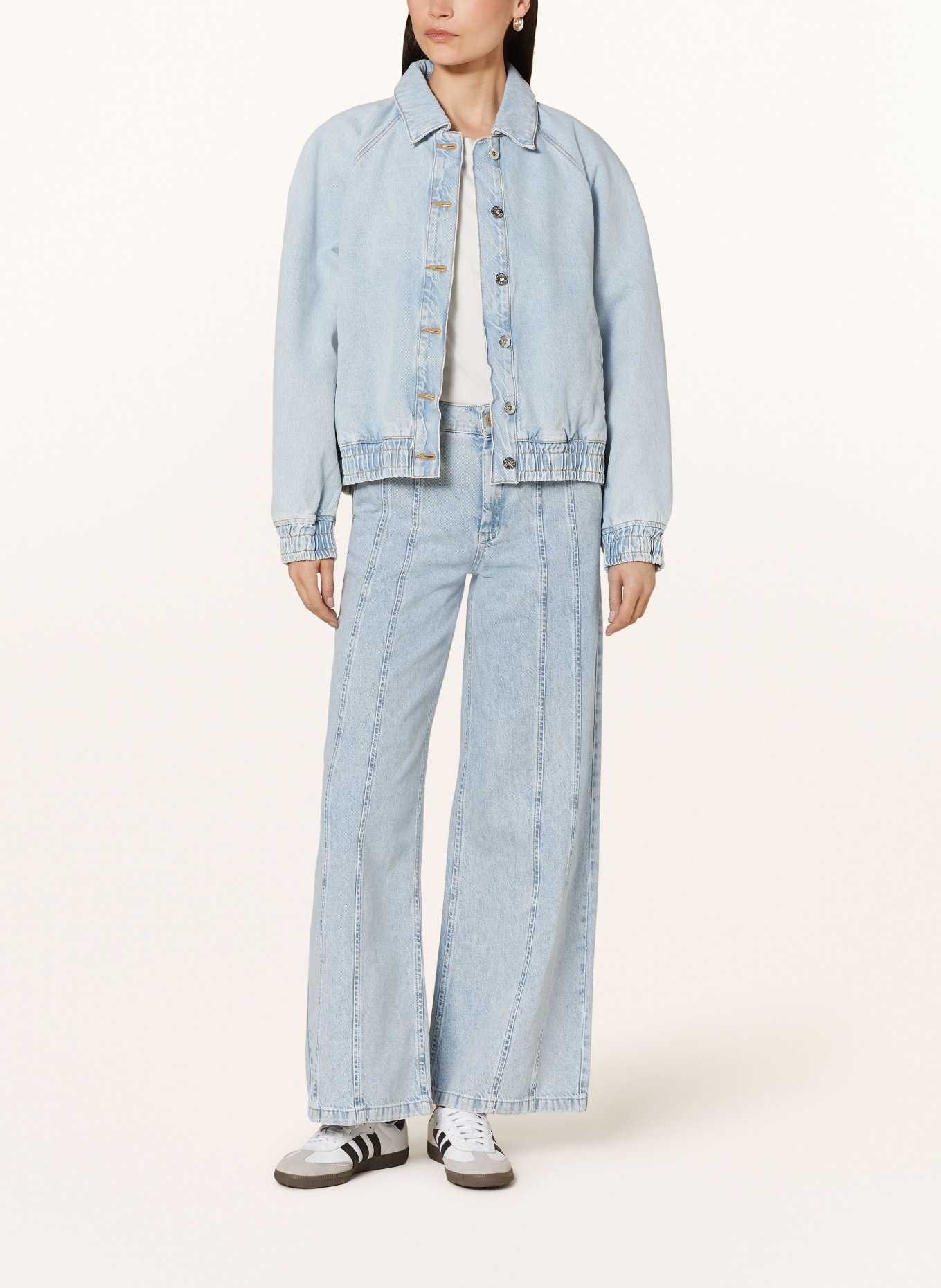 DRYKORN Straight Jeans FLOUR, Farbe: 3700 blau (Bild 2)
