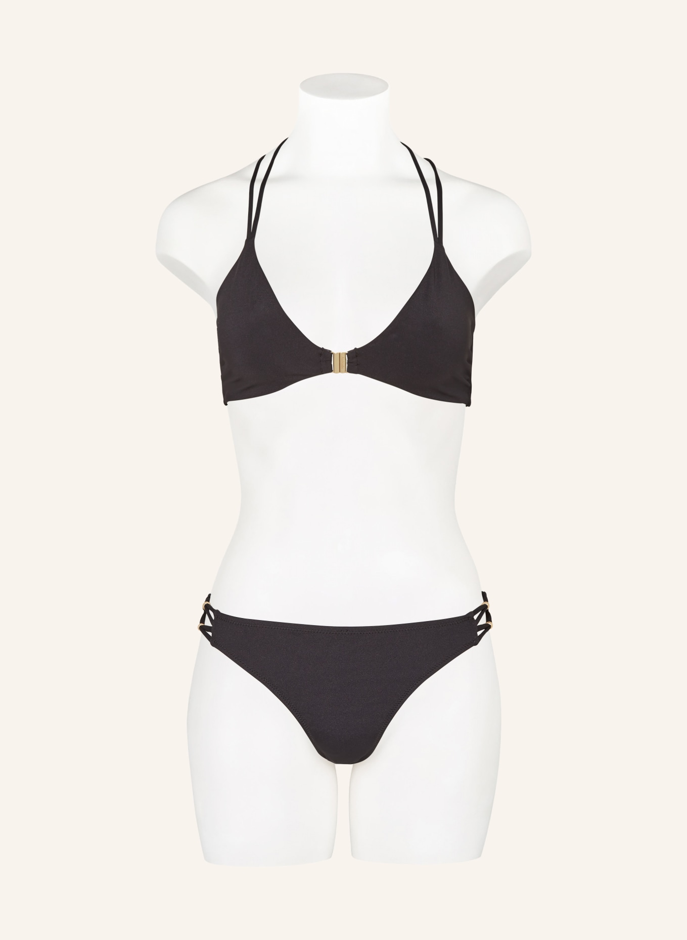 Aubade Triangle bikini top SECRET LAGUNA, Color: BLACK (Image 2)