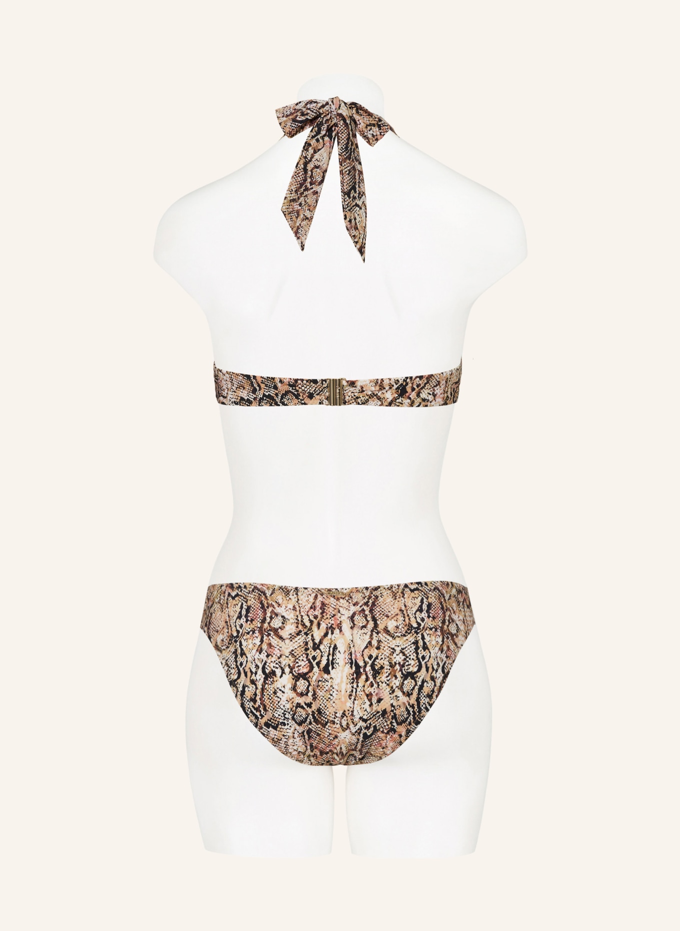 Aubade Underwired bikini top FIERCE SPIRIT, Color: BEIGE/ BROWN/ DARK BROWN (Image 3)