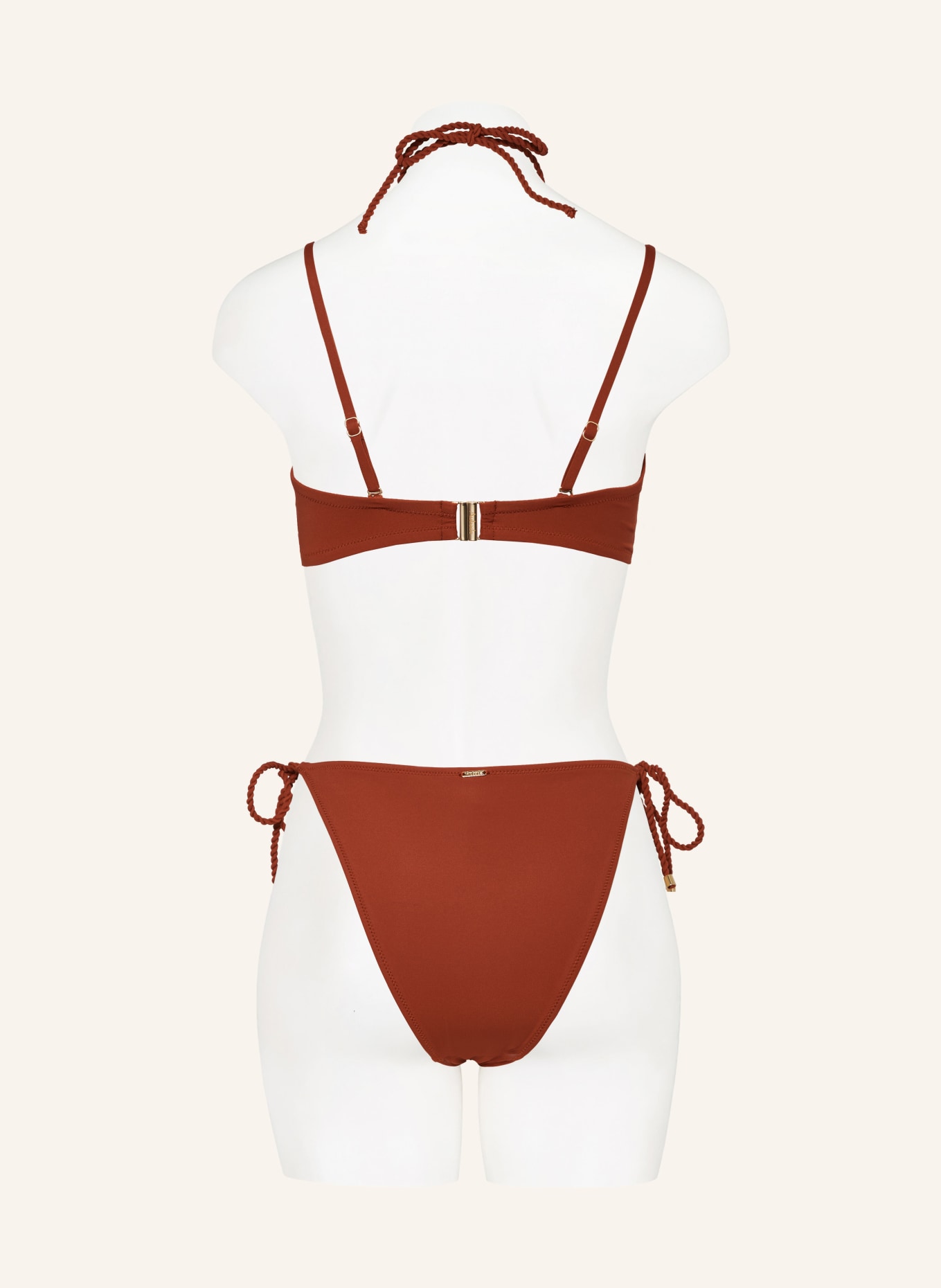 Aubade Triangel-Bikini-Hose SUMMER JOURNEY, Farbe: BRAUN (Bild 3)
