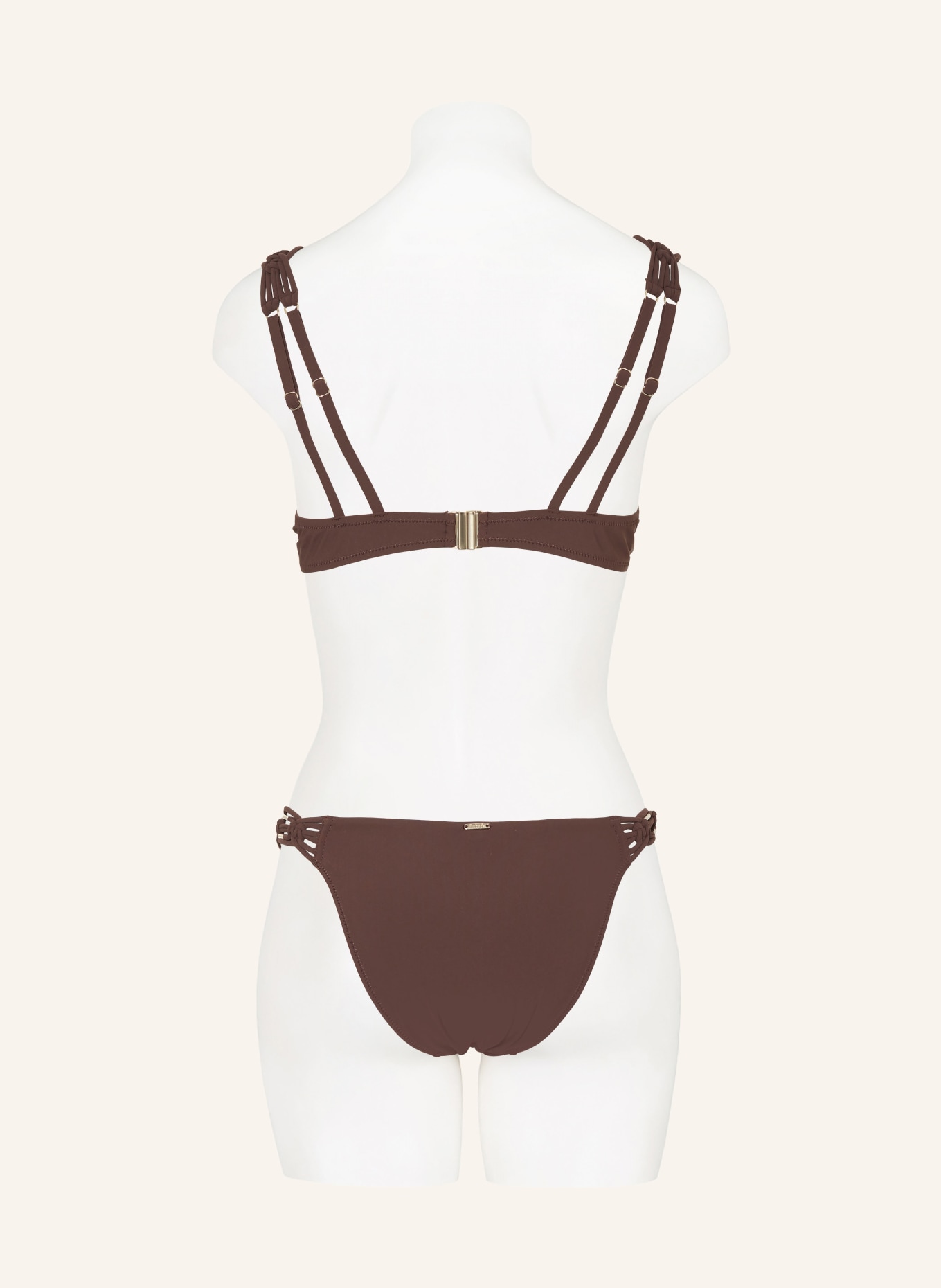 Aubade Underwired bikini top MUSE, Color: BROWN (Image 3)