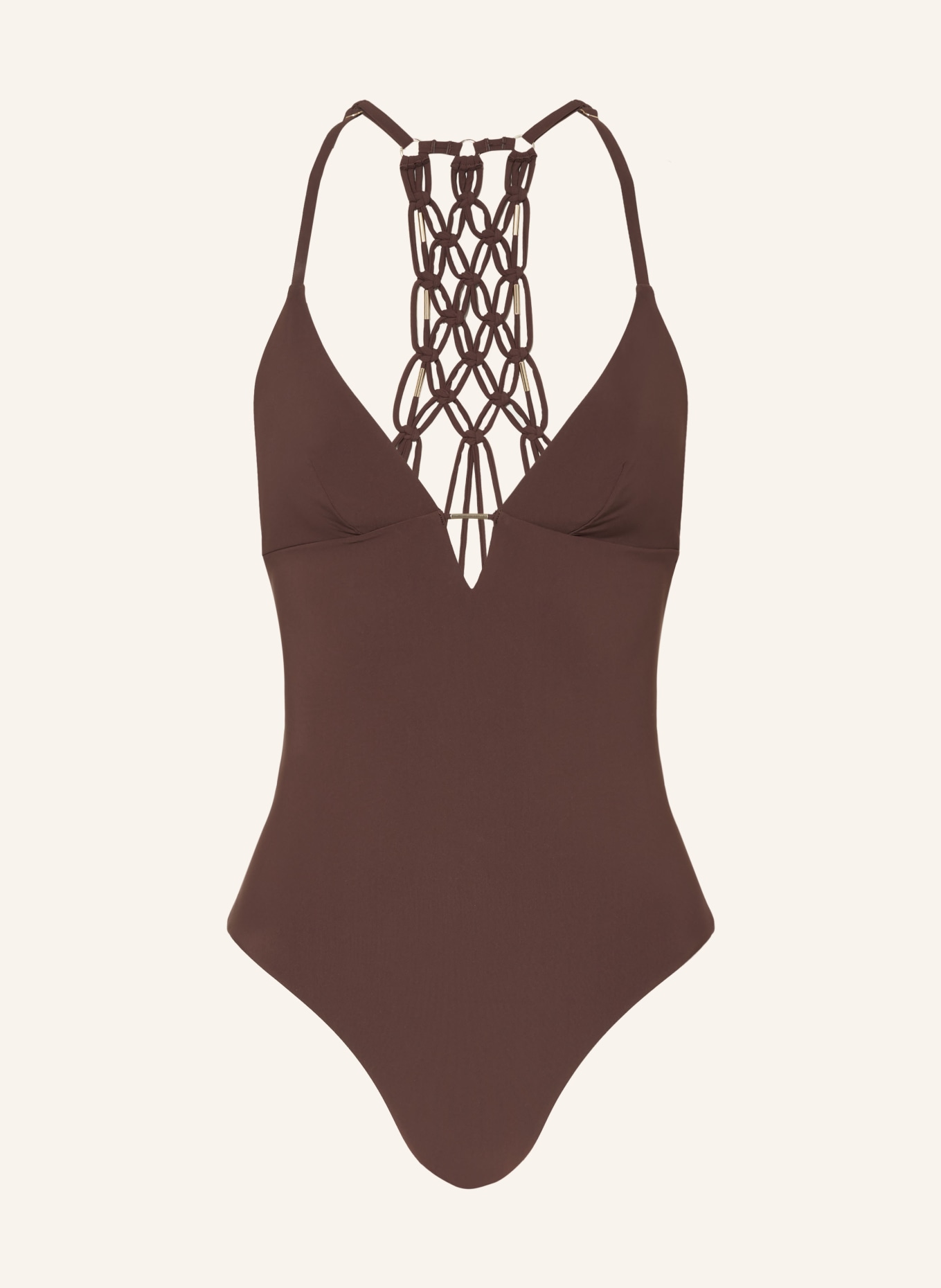 Aubade Swimsuit MUSE, Color: DARK BROWN (Image 1)