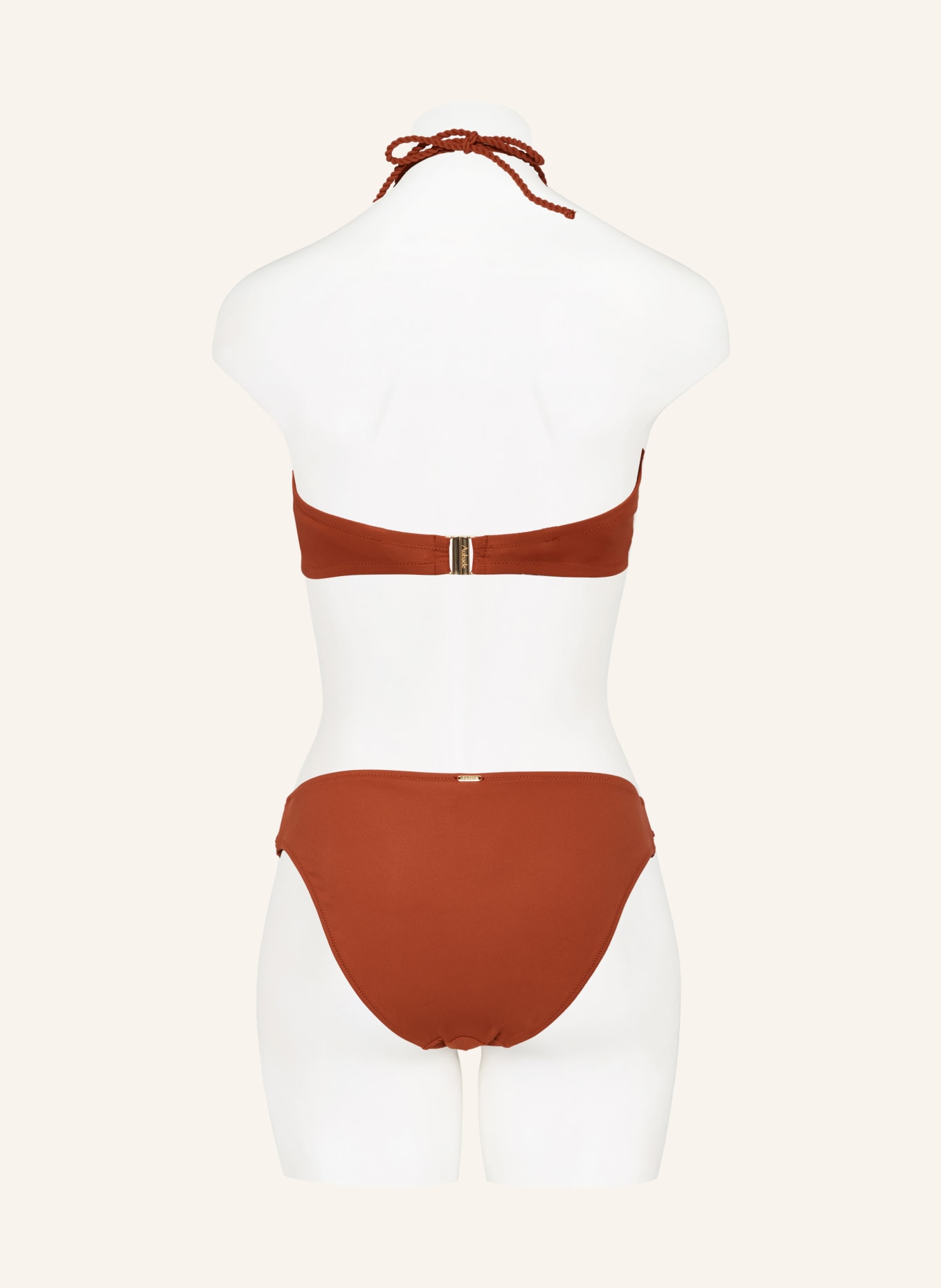 Aubade Bandeau bikini top SUMMER JOURNEY, Color: BROWN (Image 5)