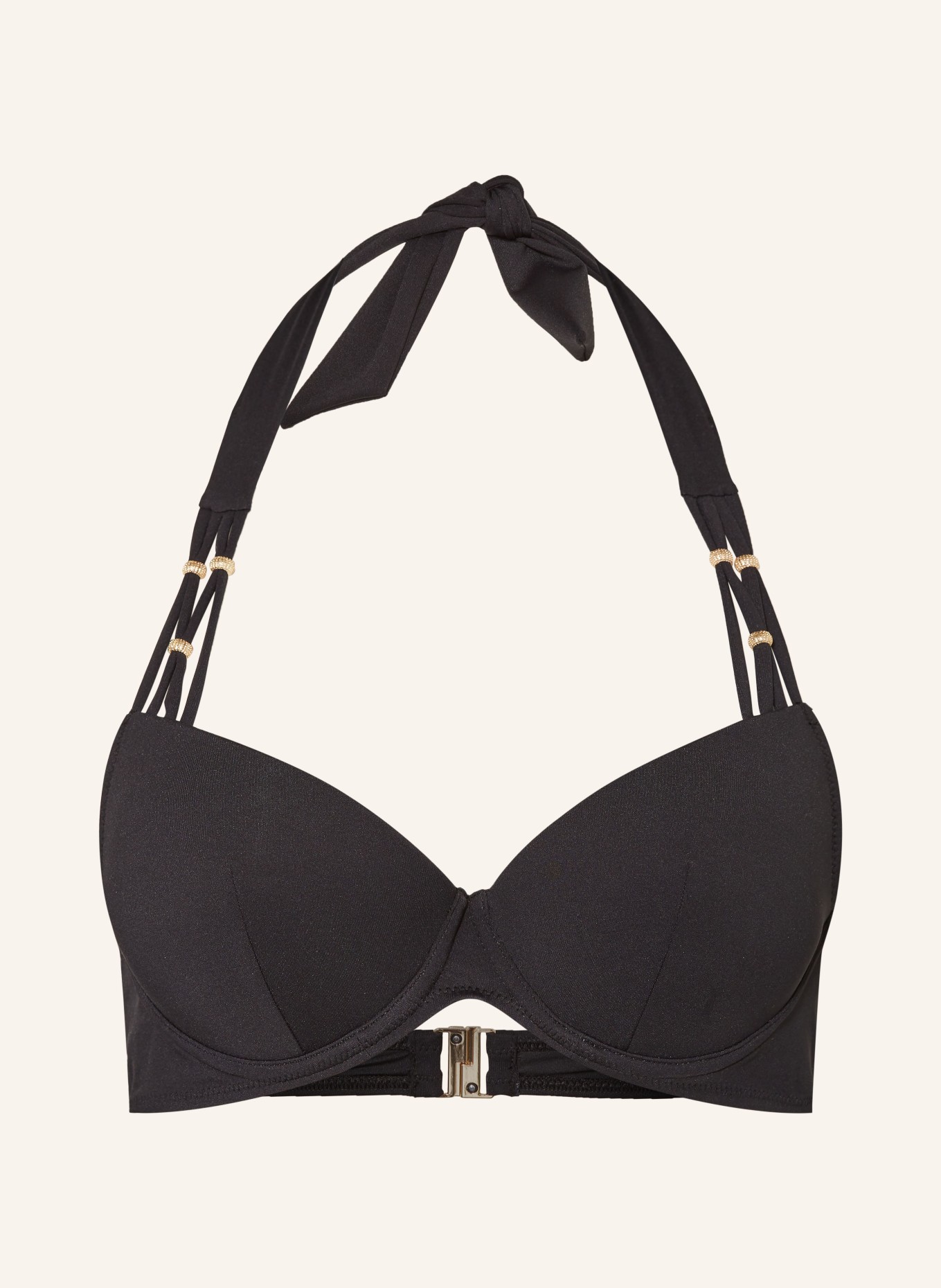 Aubade Underwired bikini top SECRET LAGUNA, Color: BLACK (Image 1)