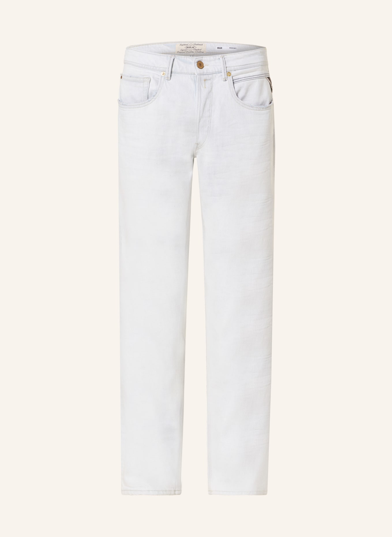 REPLAY Jeans Regular Slim Fit, Farbe: 011 SUPERLIGHT BLUE (Bild 1)