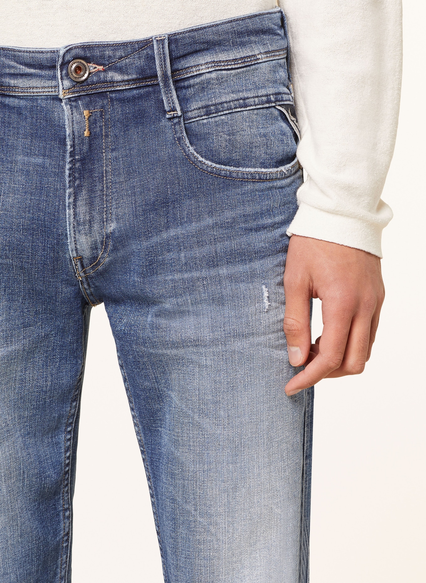 REPLAY Jeans ANBASS Slim Fit, Farbe: BLAU (Bild 5)