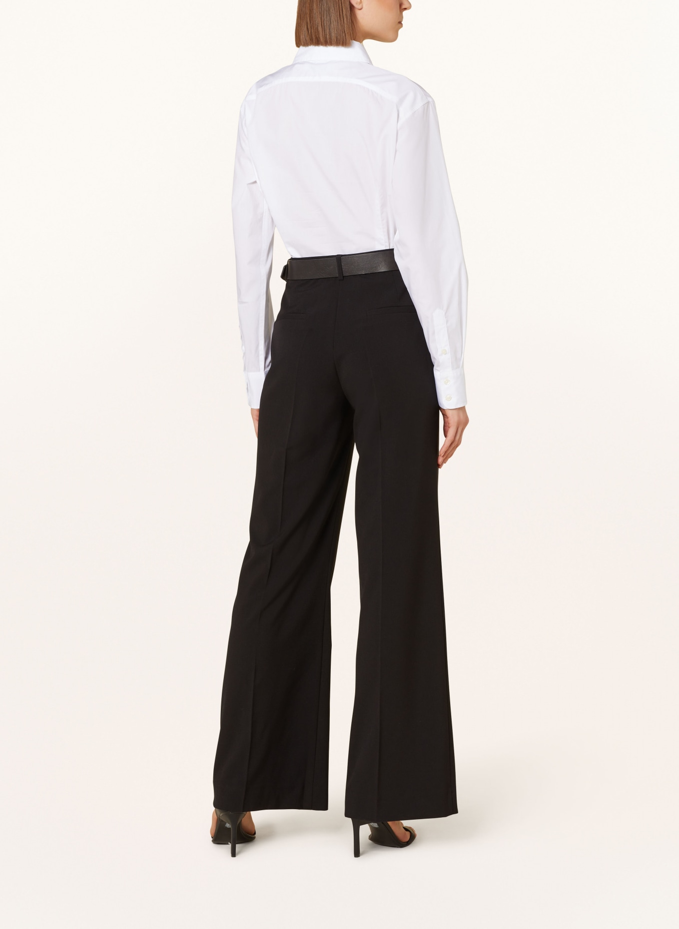 SoSUE Cropped shirt blouse MELBOURNE, Color: WHITE (Image 3)