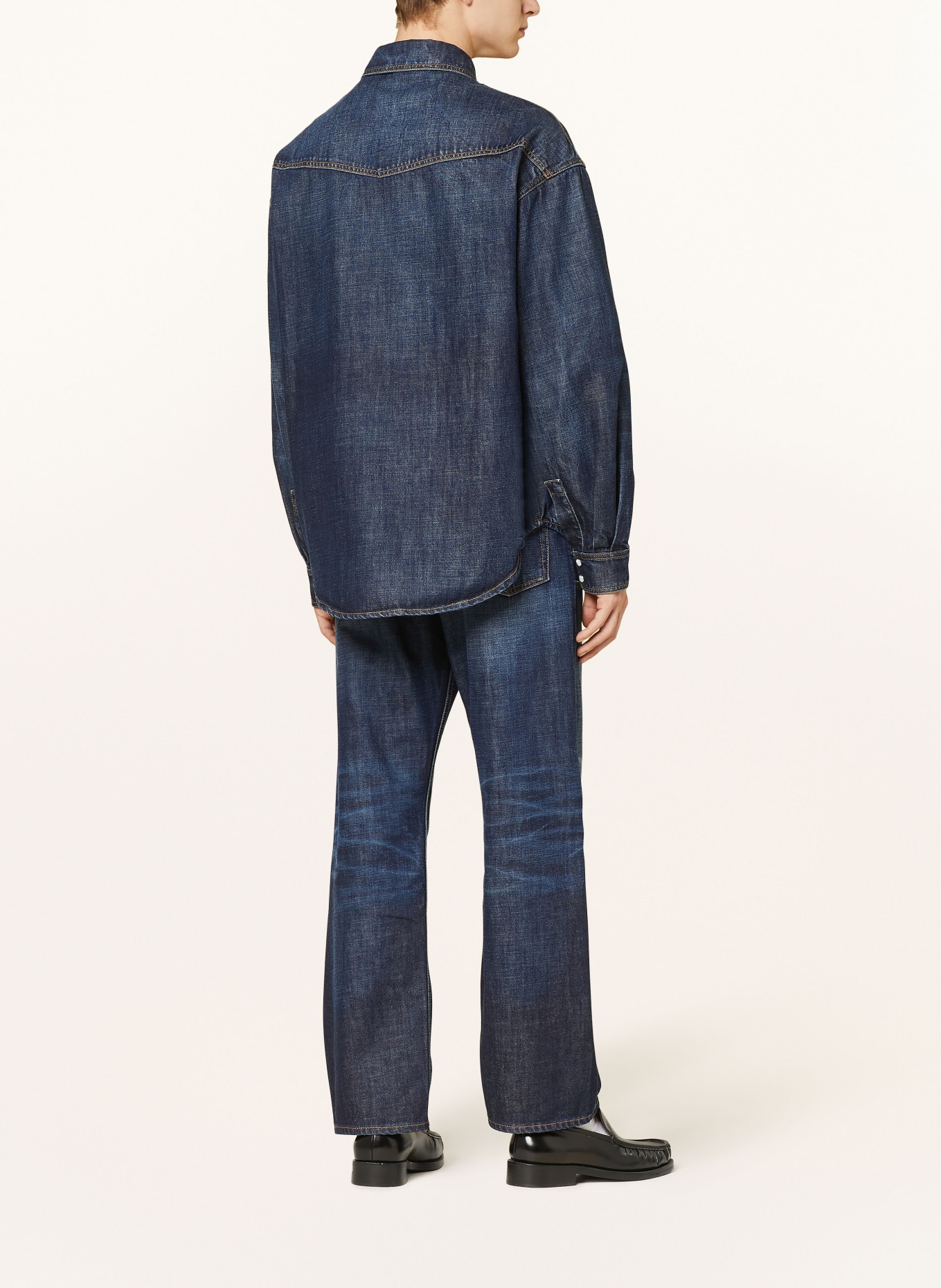 Palm Angels Jeans straight fit, Color: 4510 DNM BLUE BLACK (Image 3)