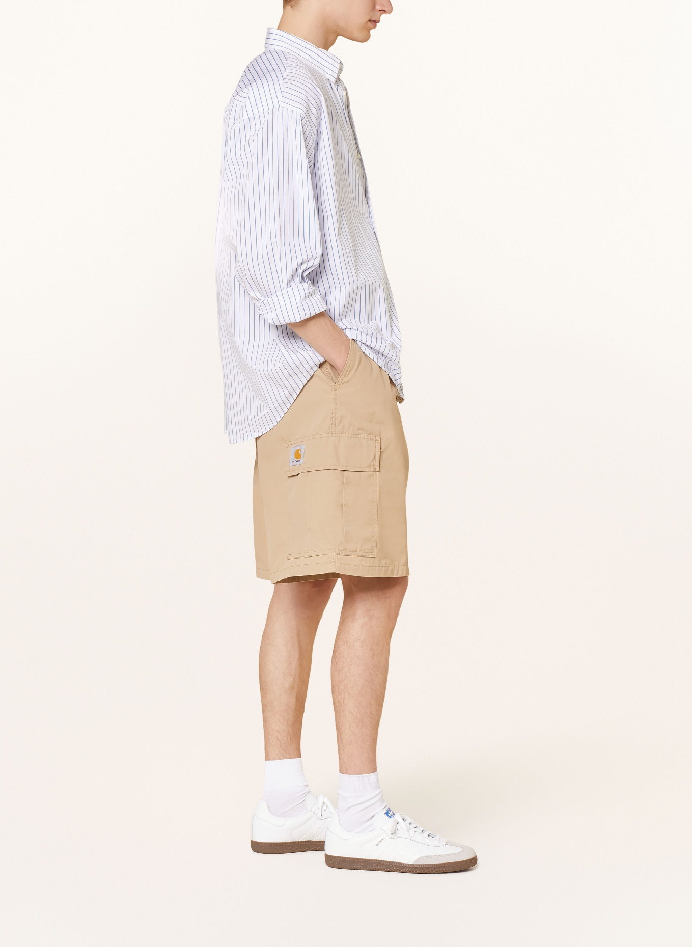 carhartt WIP Cargo shorts COLE relaxed fit, Color: CAMEL (Image 4)