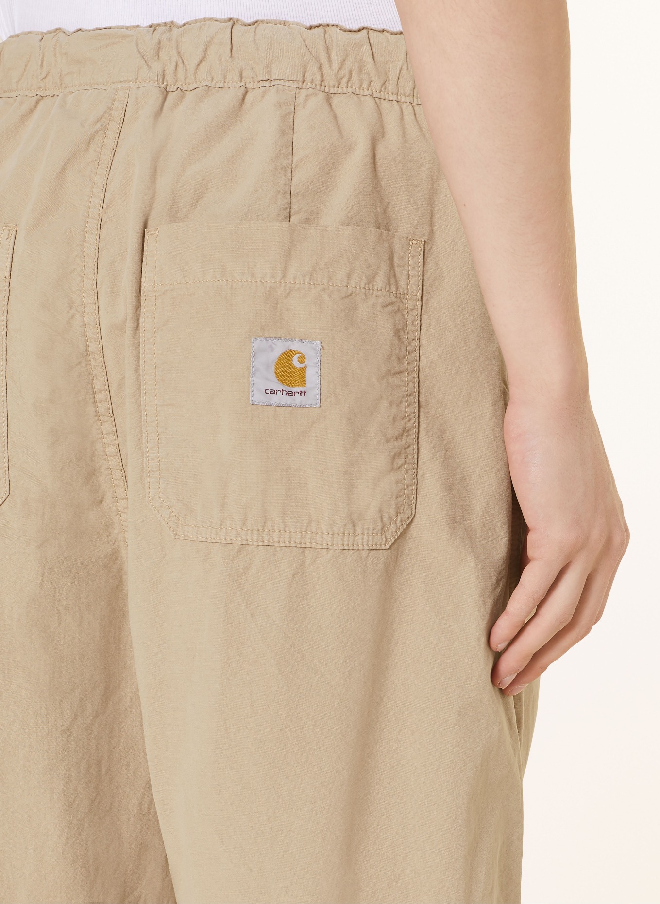 carhartt WIP Trousers JUDD in jogger style loose fit, Color: CAMEL (Image 6)