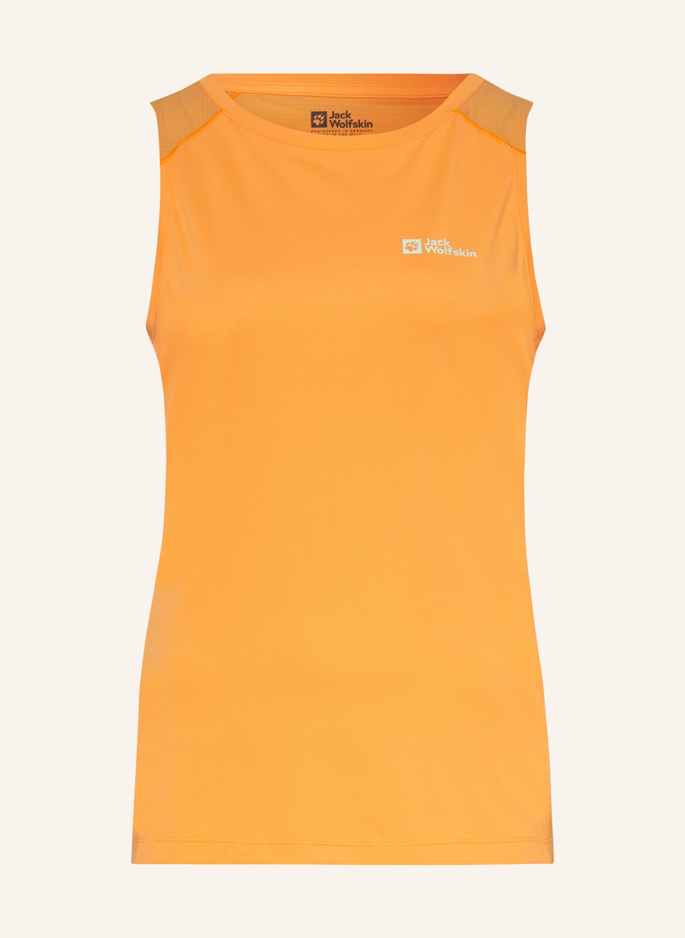 Jack Wolfskin Tanktop PRELIGHT CHILL: NEONORANGE
