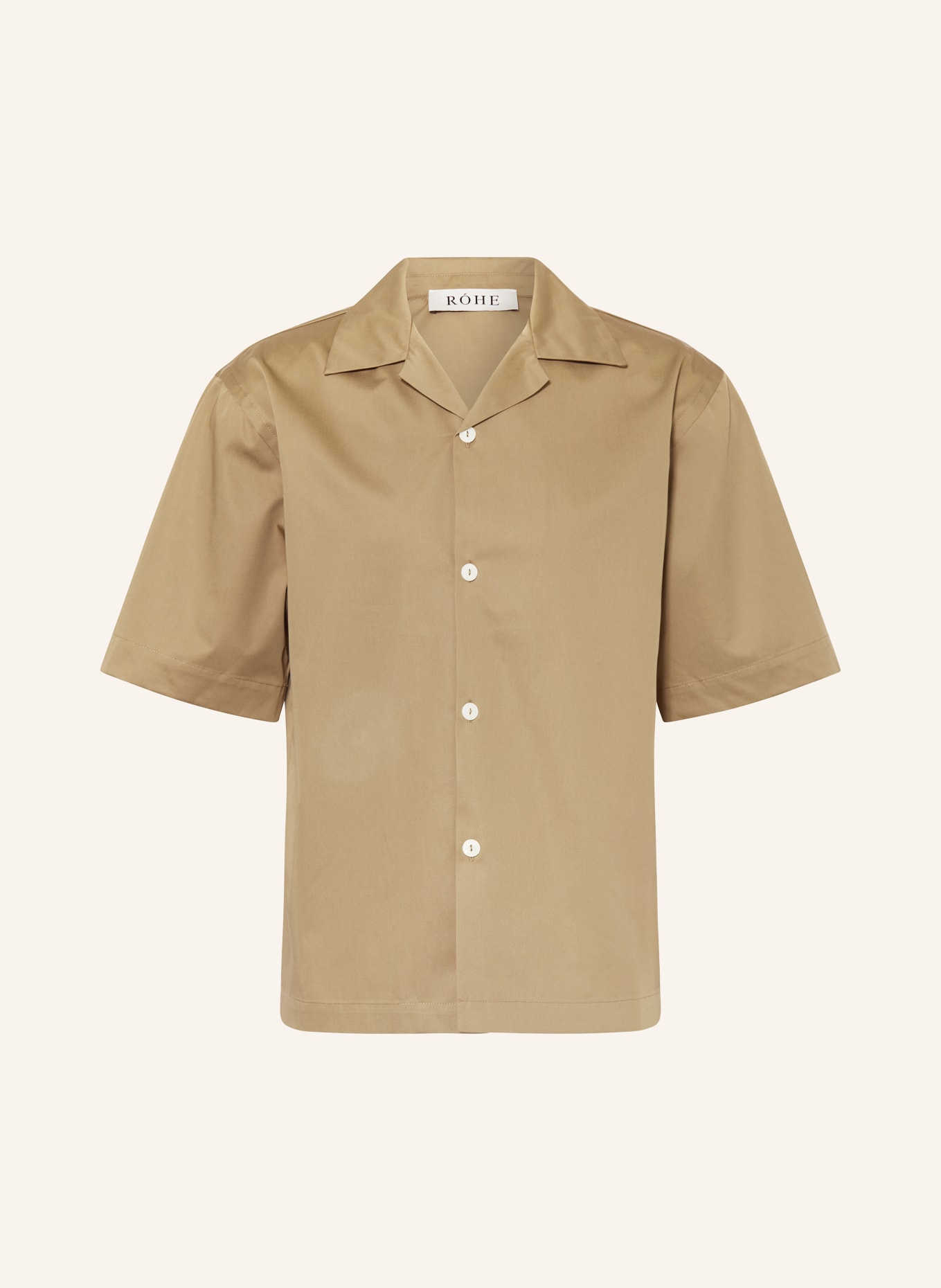 RÓHE Resort shirt comfort fit, Color: BROWN (Image 1)