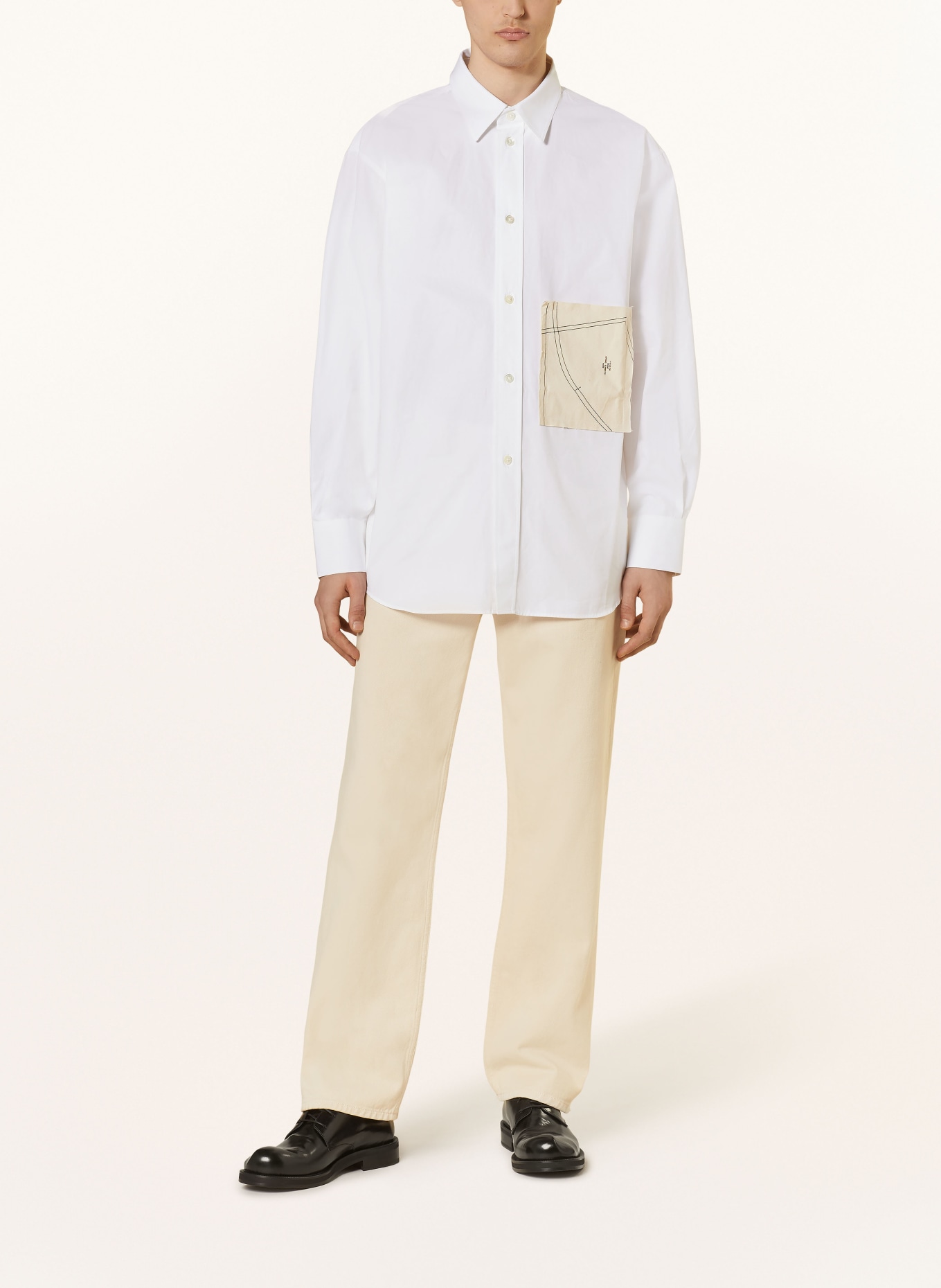 RÓHE Shirt comfort fit, Color: WHITE (Image 2)