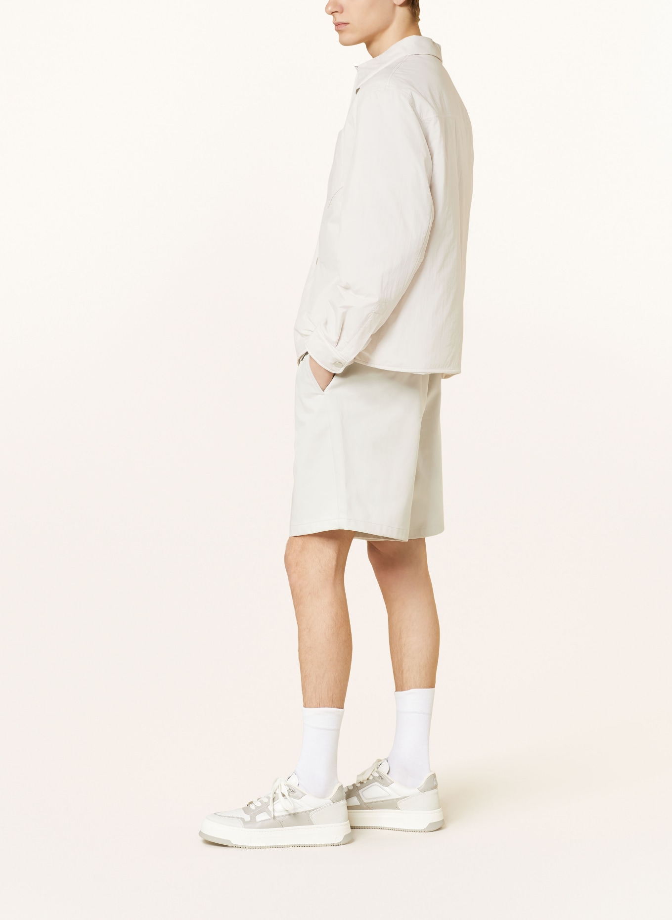 AMI PARIS Shorts, Farbe: HELLGRAU (Bild 4)