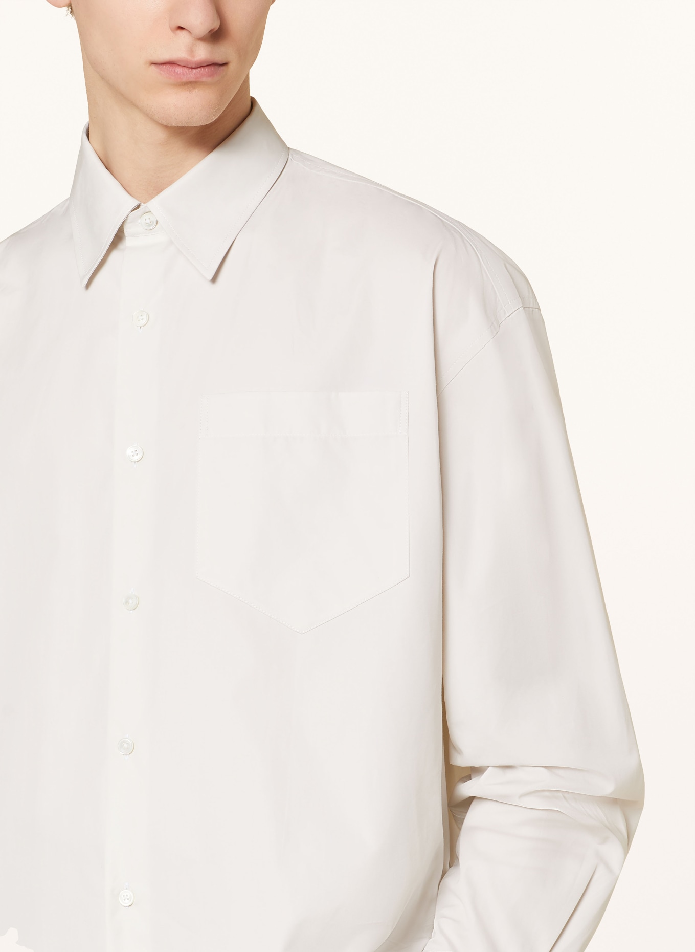 AMI PARIS Shirt comfort fit, Color: CREAM (Image 4)