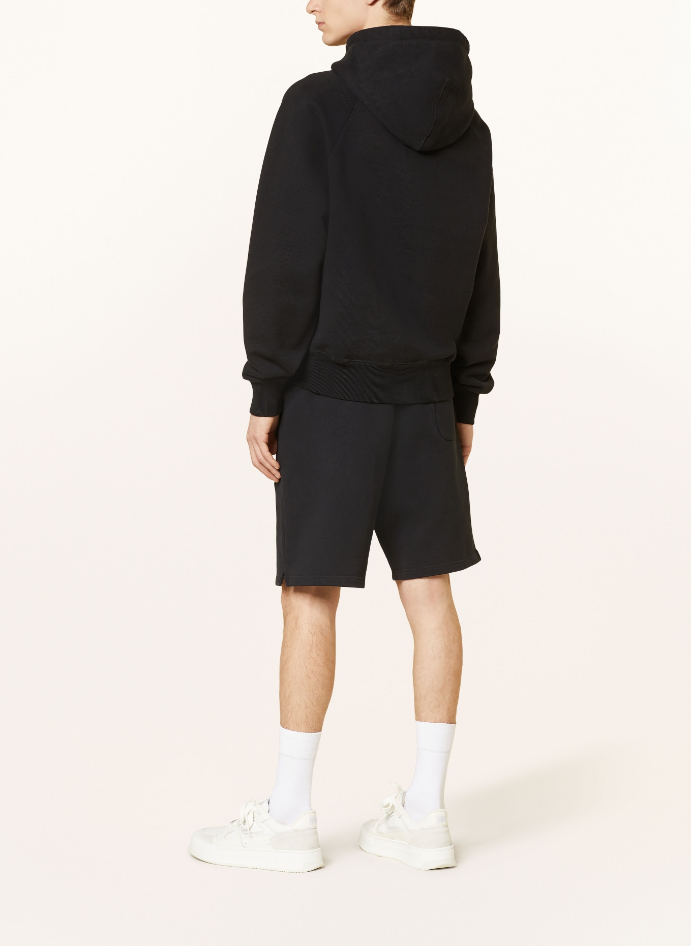 AMI PARIS Sweat shorts, Color: BLACK (Image 3)
