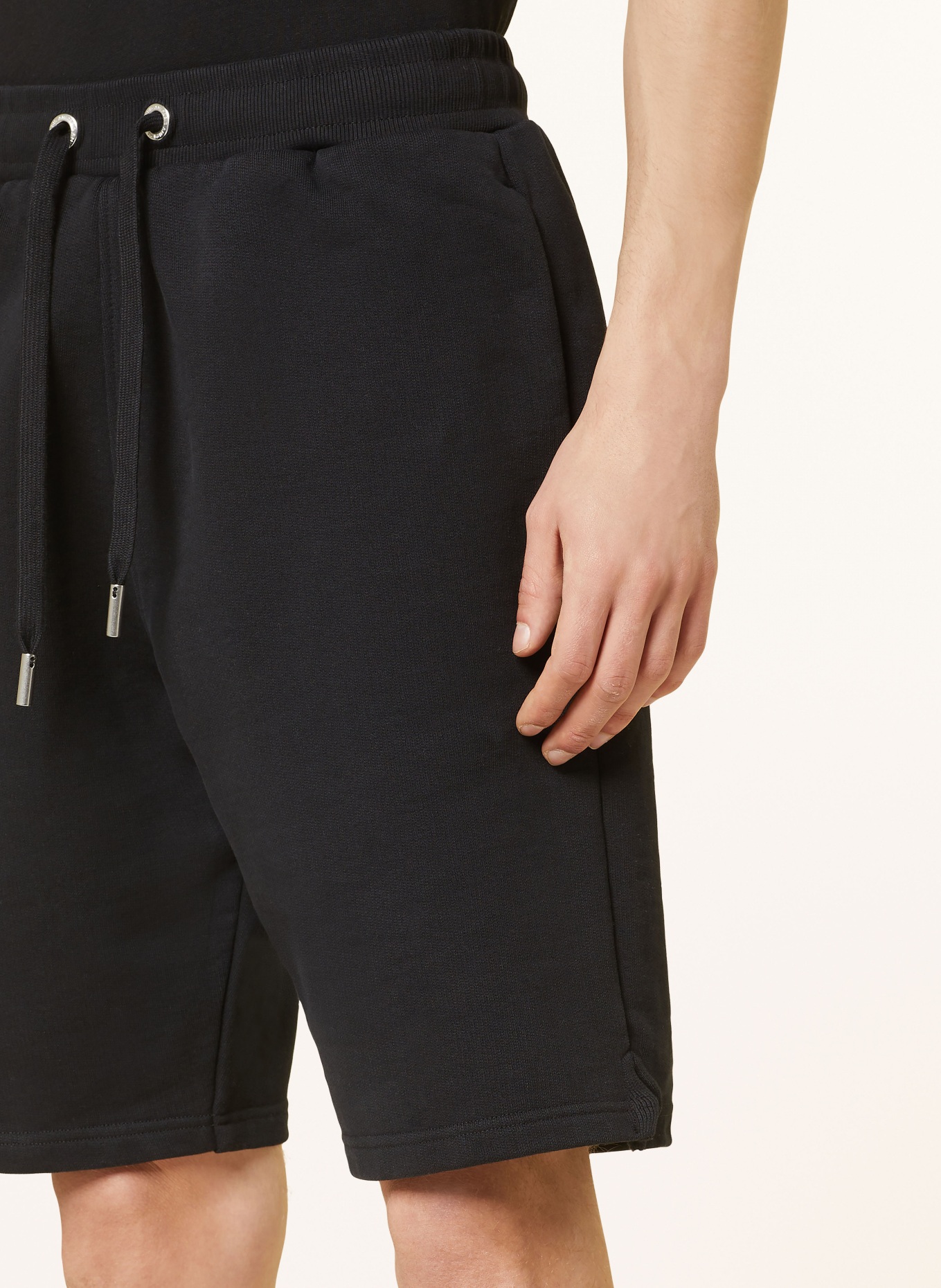 AMI PARIS Sweat shorts, Color: BLACK (Image 5)