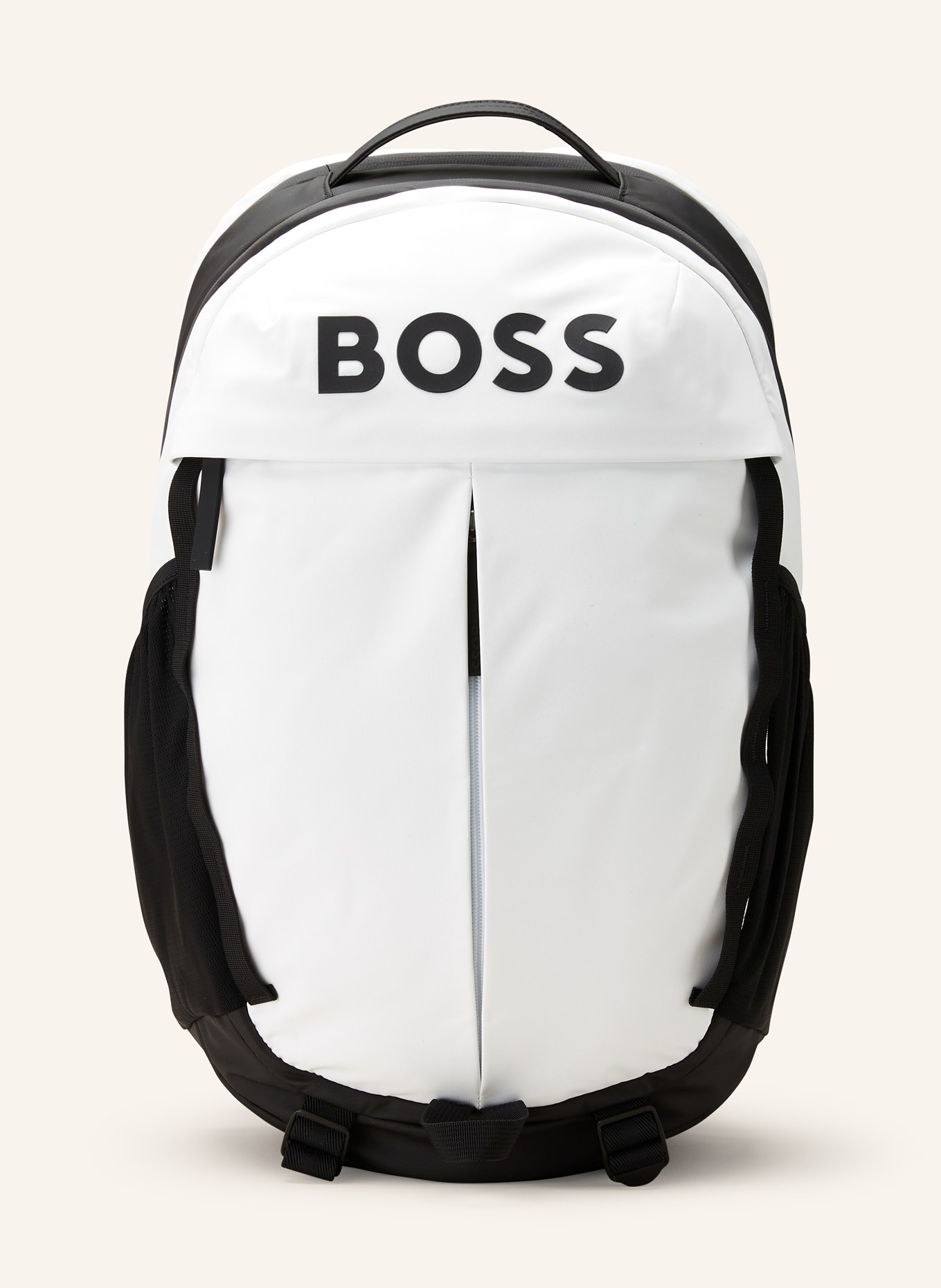 BOSS Backpack STORMY with laptop compartment, Color: BLACK/ WHITE (Image 1)