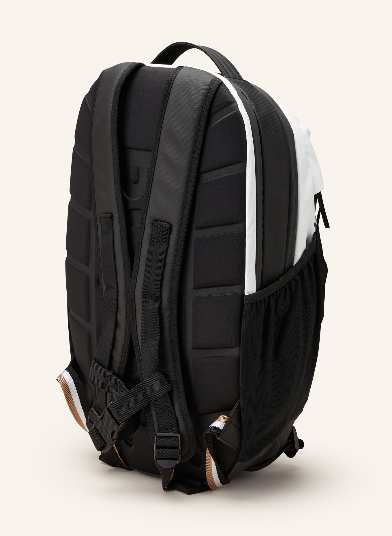 BOSS Backpack STORMY with laptop compartment, Color: BLACK/ WHITE (Image 2)
