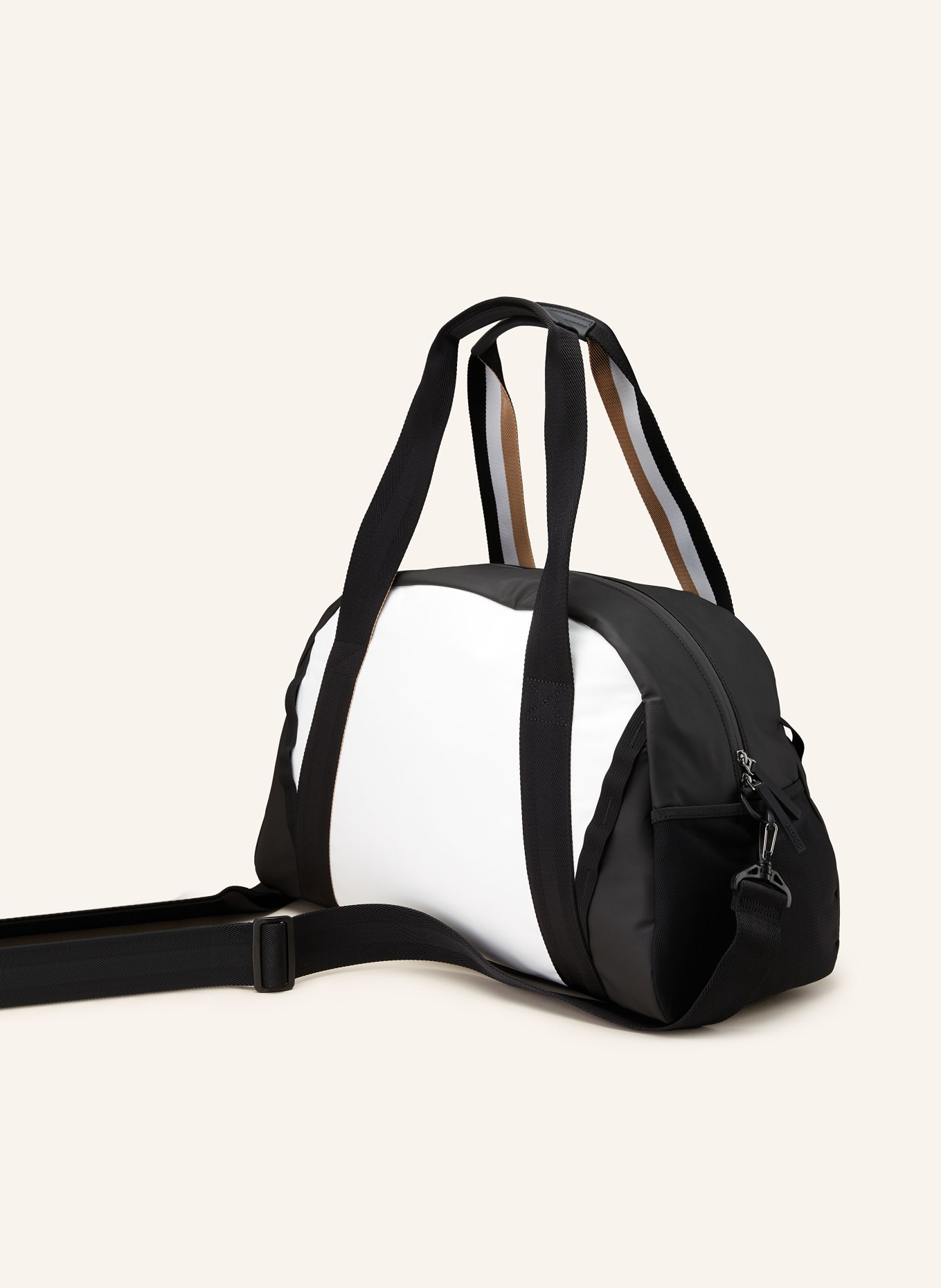 BOSS Gym bag STORMY, Color: BLACK/ WHITE (Image 2)