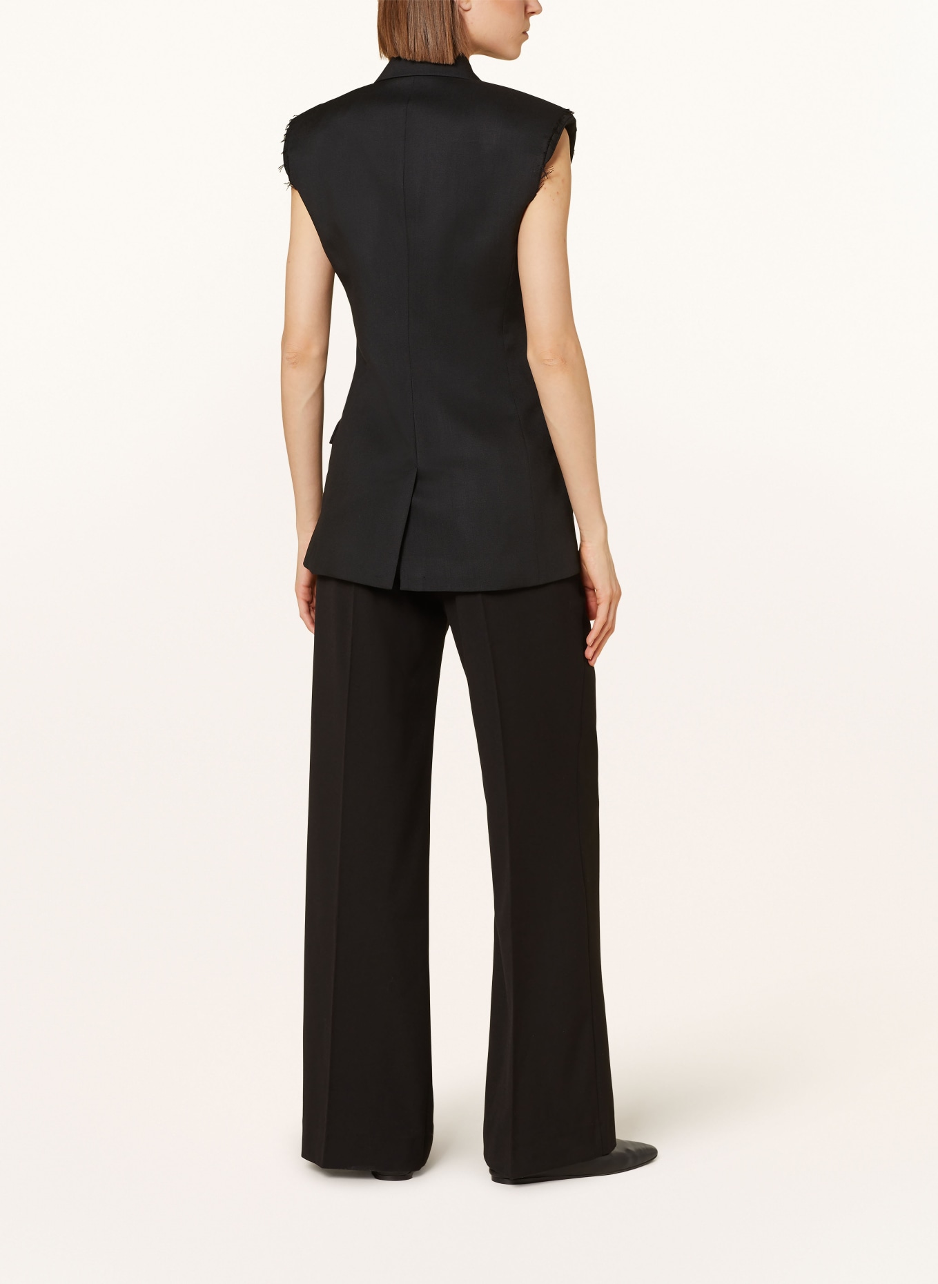 ottod'ame Wide leg trousers, Color: BLACK (Image 3)